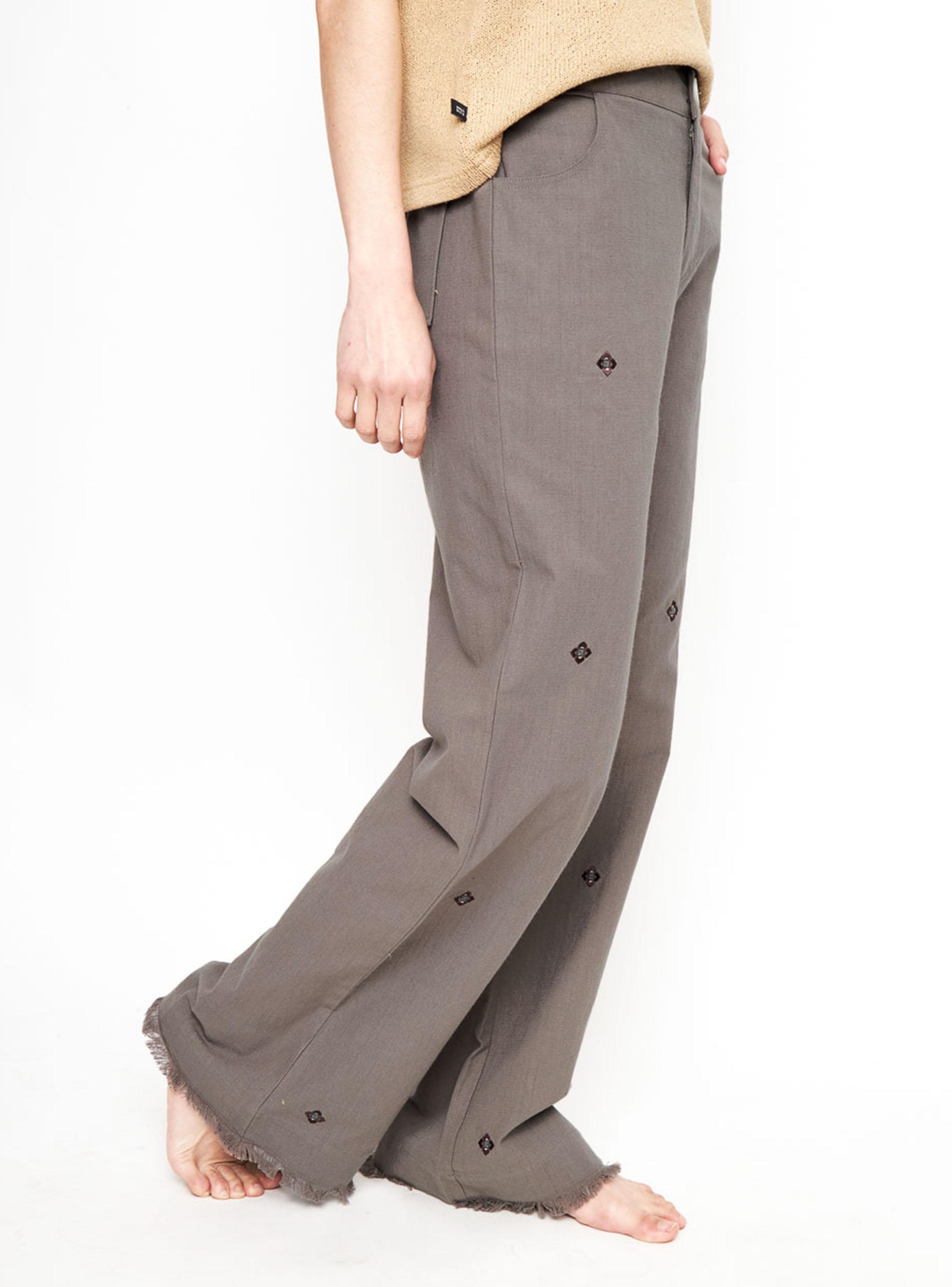 Pantalón Esme Orgánico Tiro Alto-2