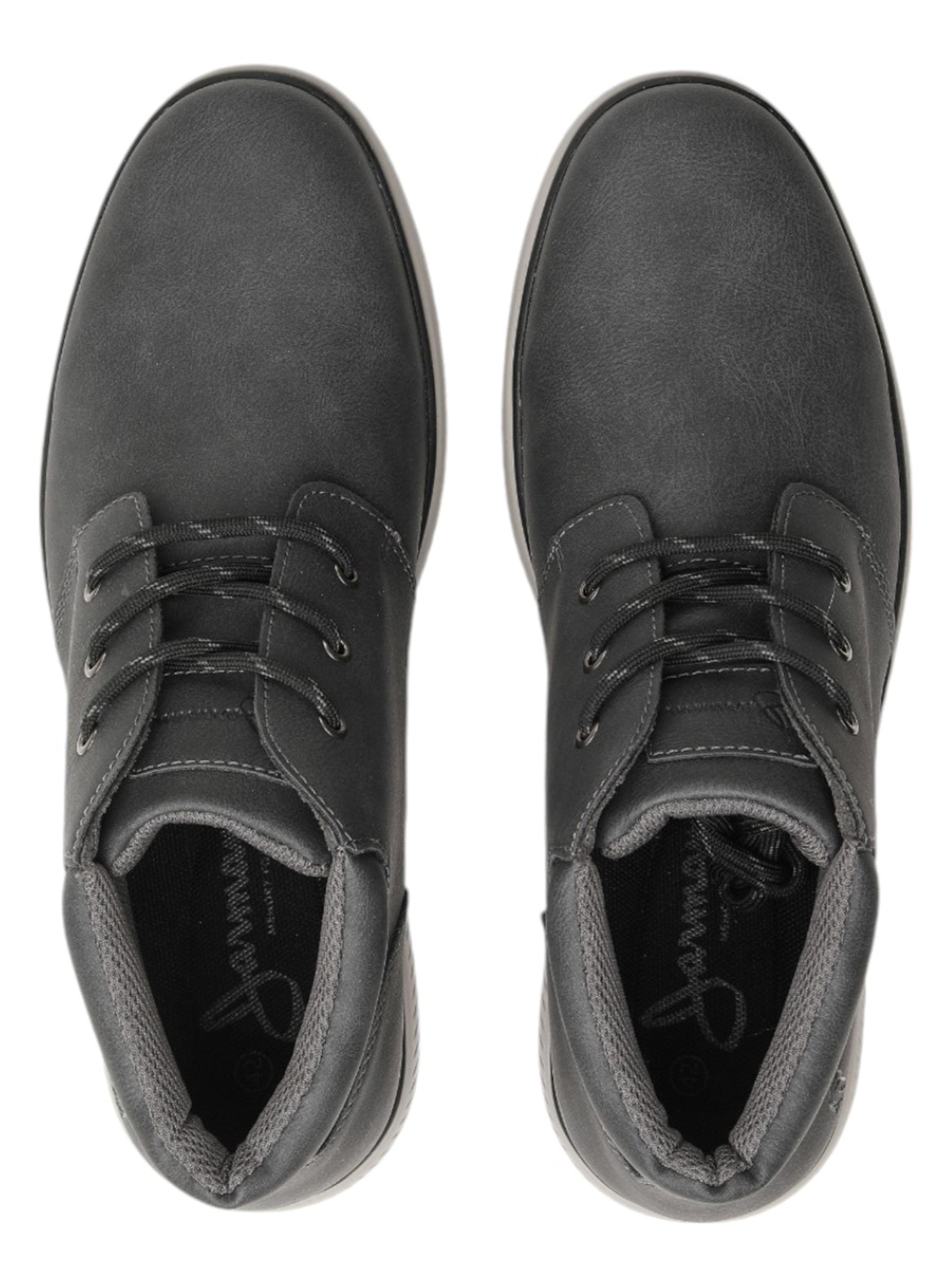 Botín Casual Cordones y Plantilla Memory Foam Hombre-2