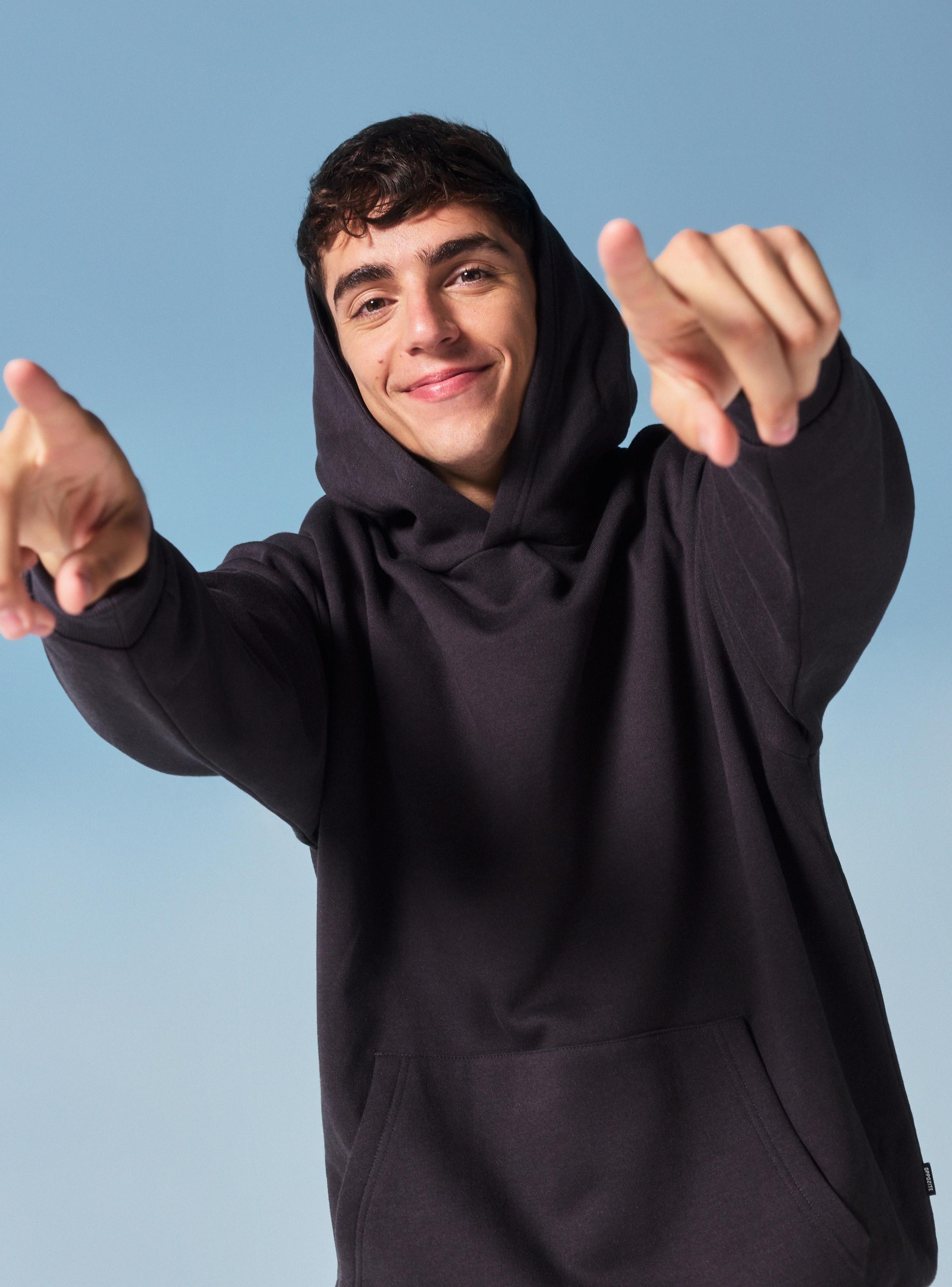 Polerón Capucha Oversize Estampado-2