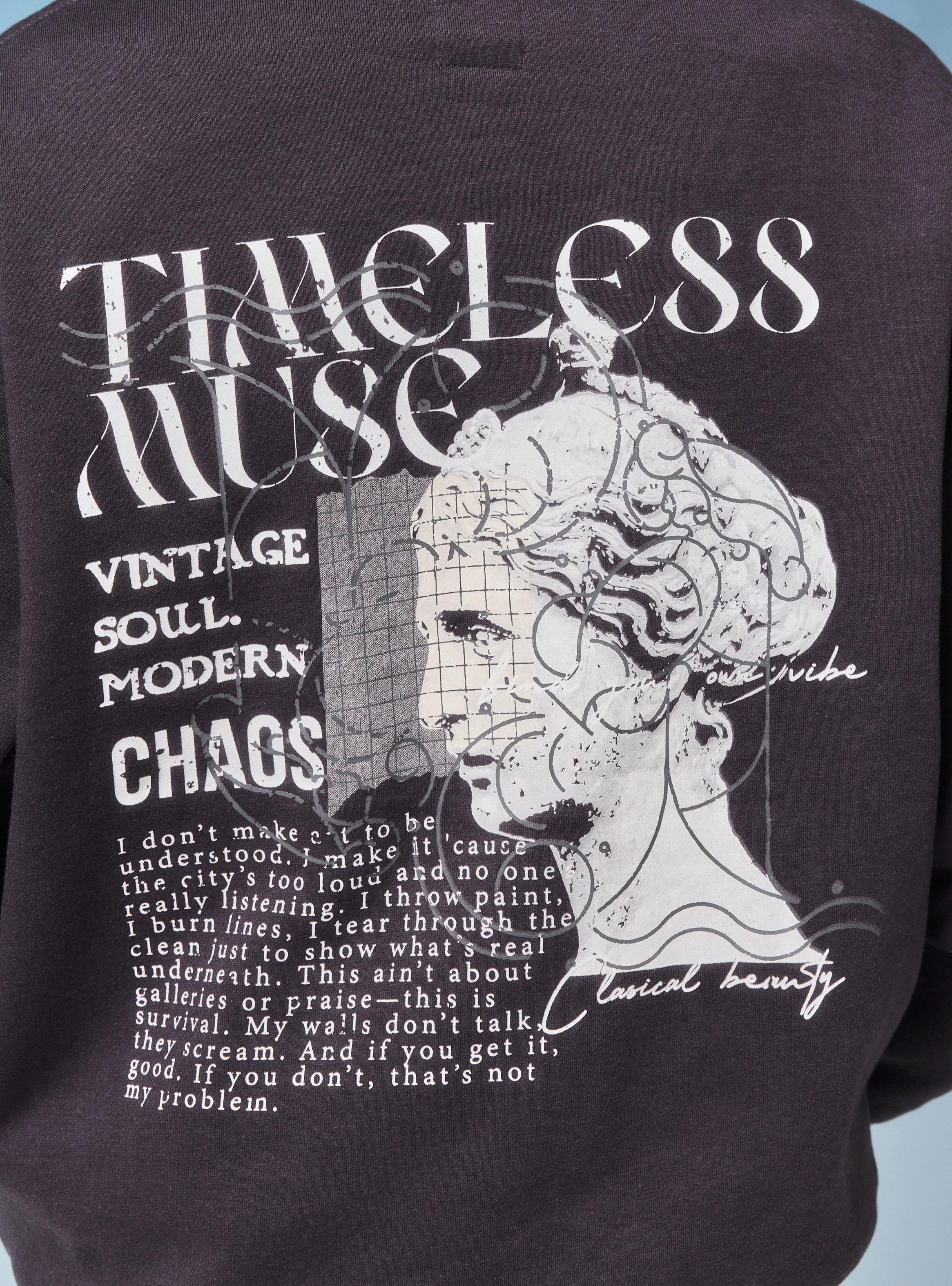 Polerón Capucha Oversize Estampado-3