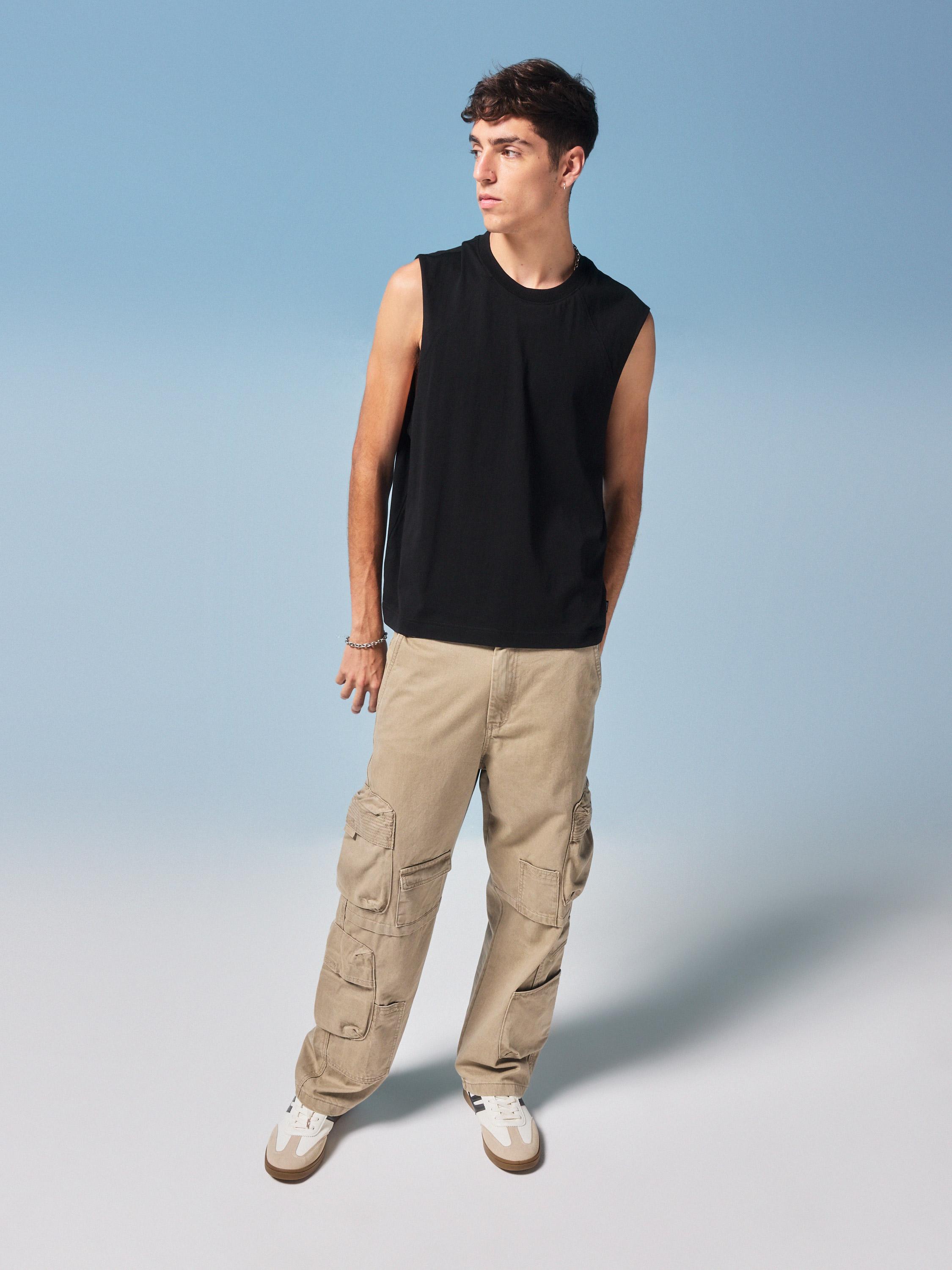 Polera Musculosa Oversized-4