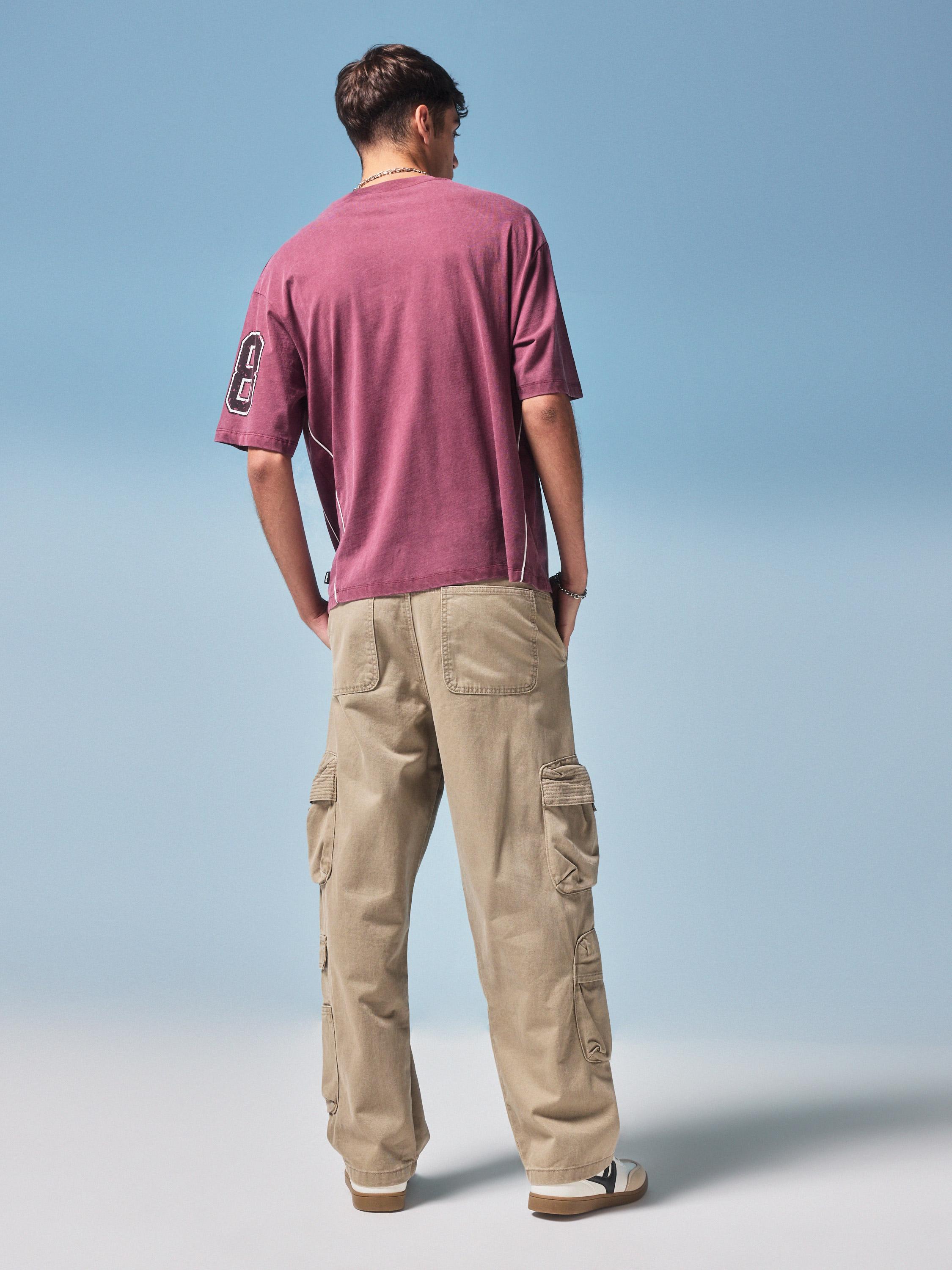 Pantalón Bolsillos Cargo-5