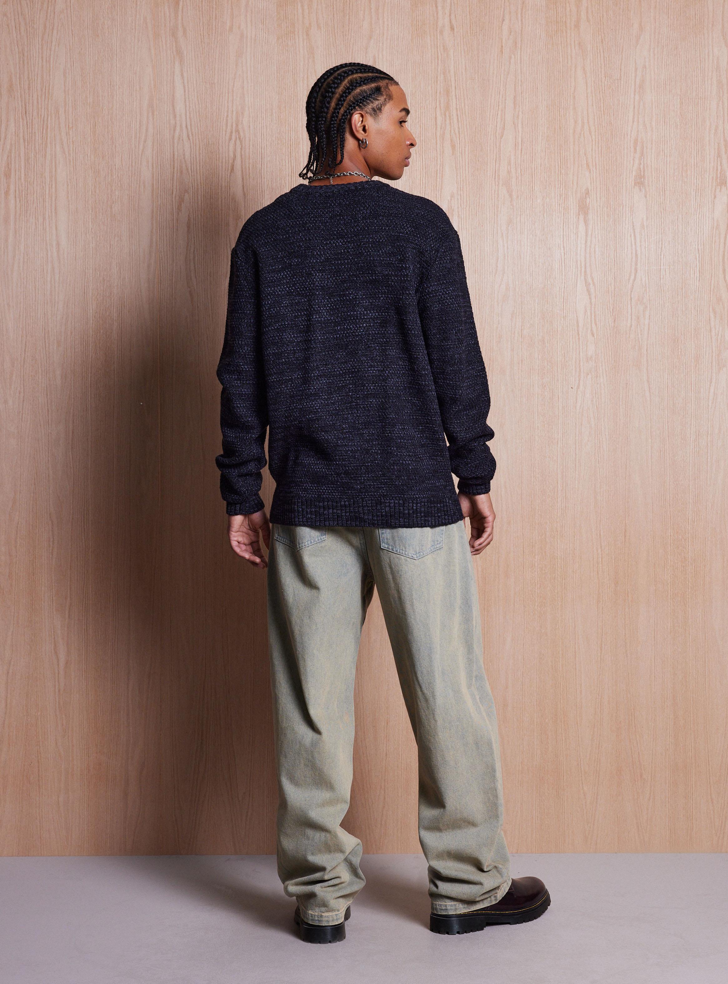 Sweater Melange Acrílico Slim Fit-5