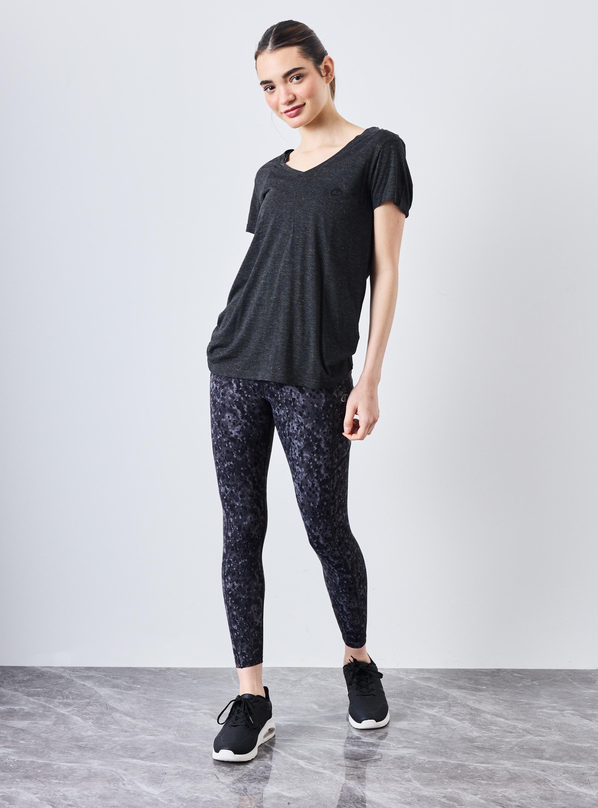 Polera Cuello en V Shinny-4