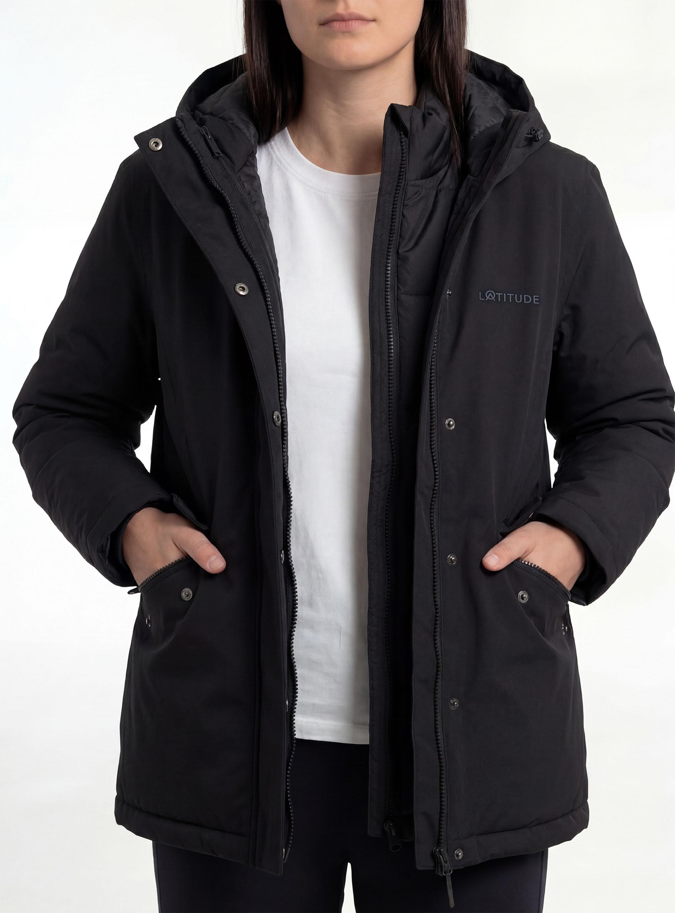 Chaqueta Corte Lateral y  Bolsillo Interno-9