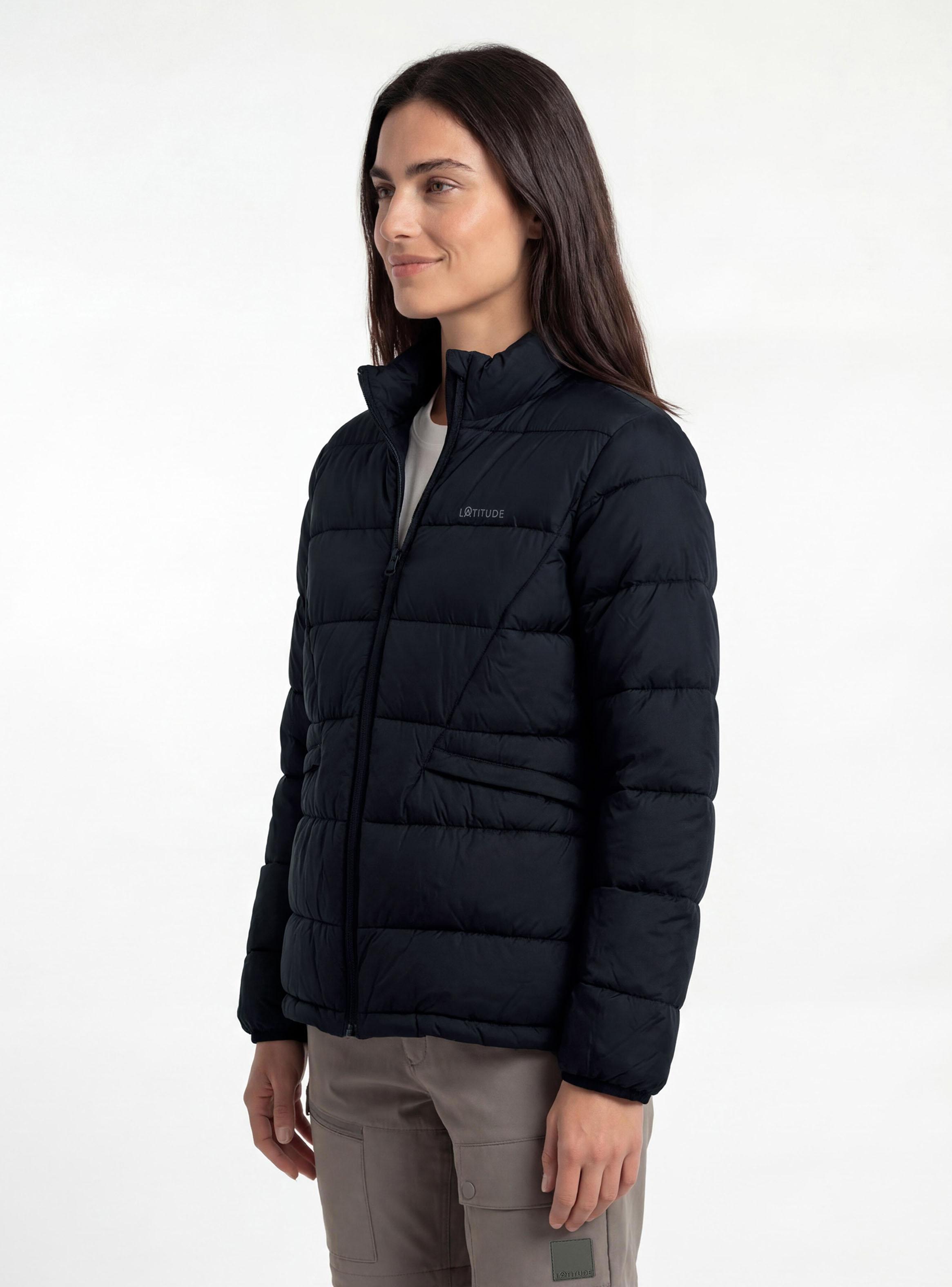 Chaqueta Corte Lateral y  Bolsillo Interno-3