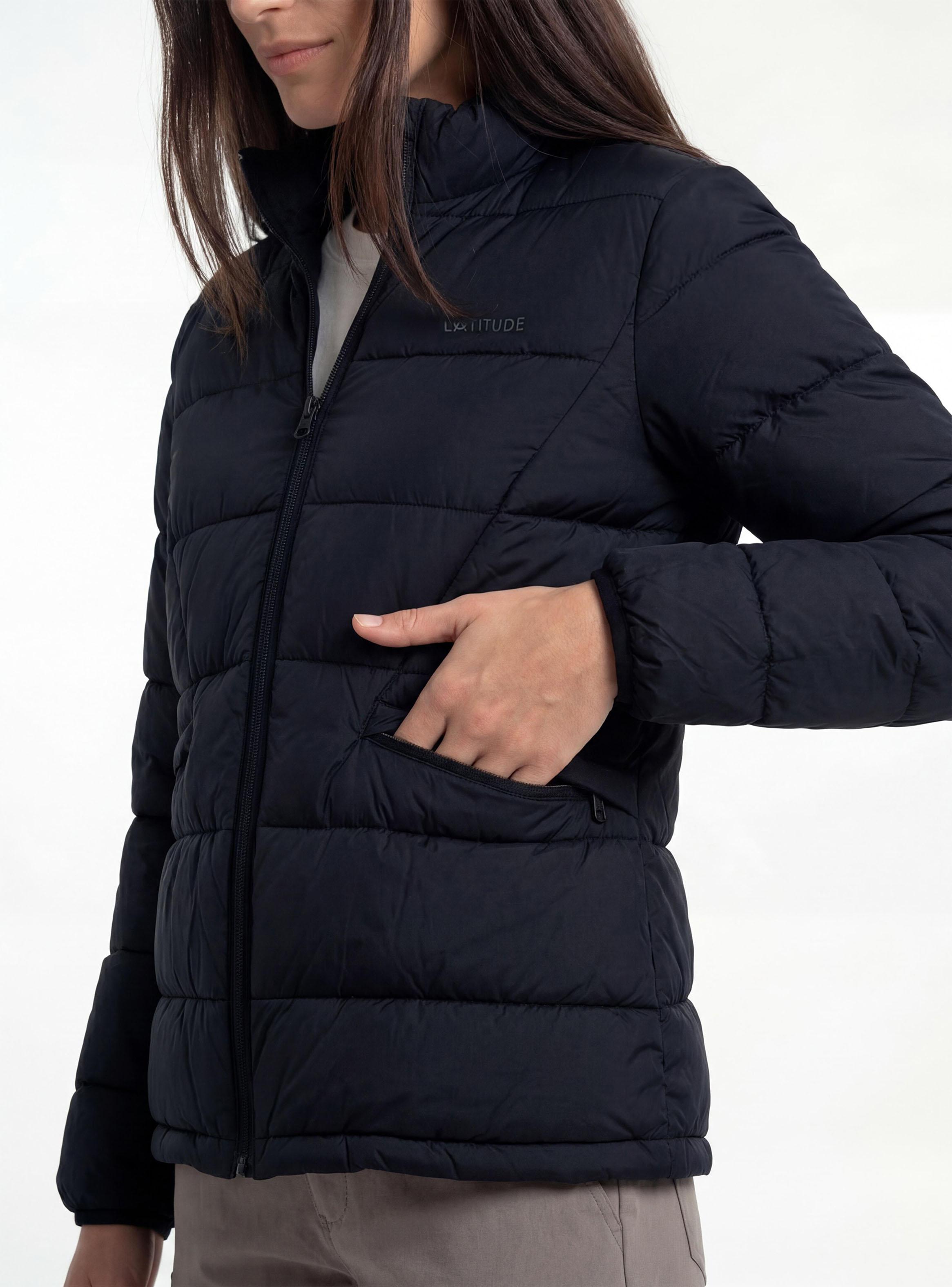 Chaqueta Corte Lateral y  Bolsillo Interno-7