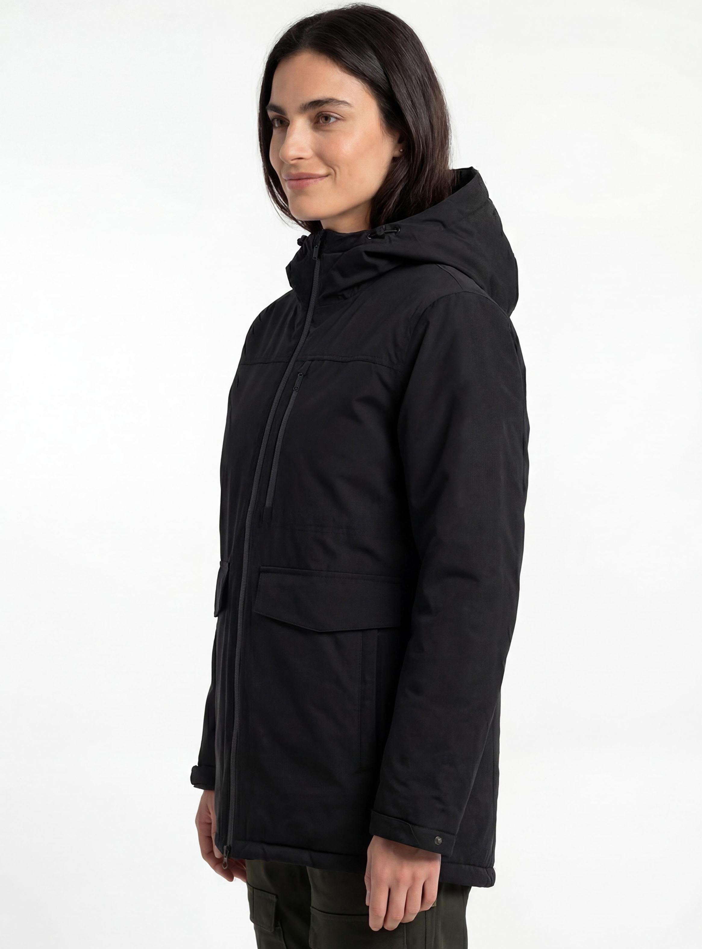 Parka Diseño con Bolsillo Delanteros Larga-2
