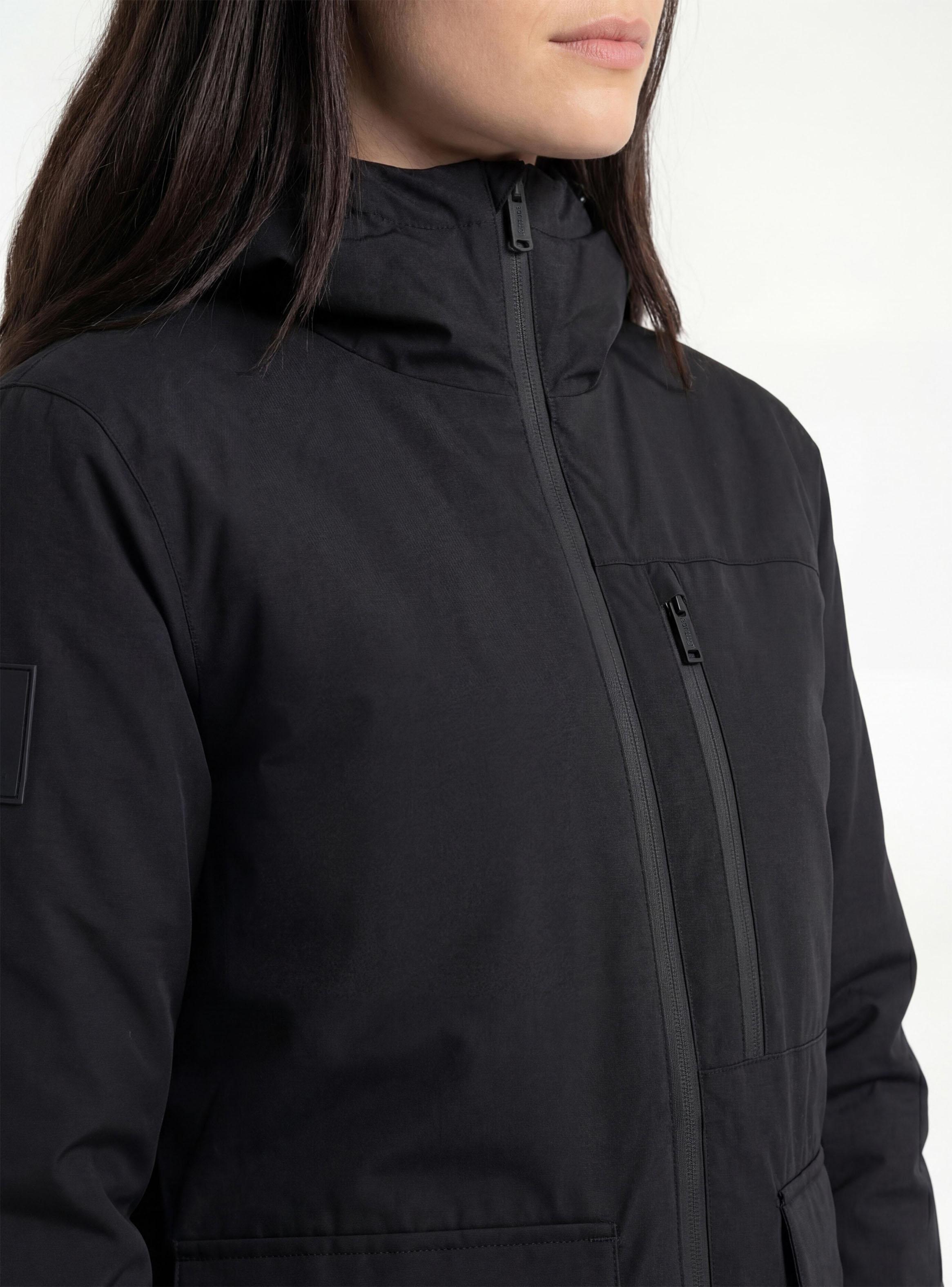 Parka Diseño con Bolsillo Delanteros Larga-5