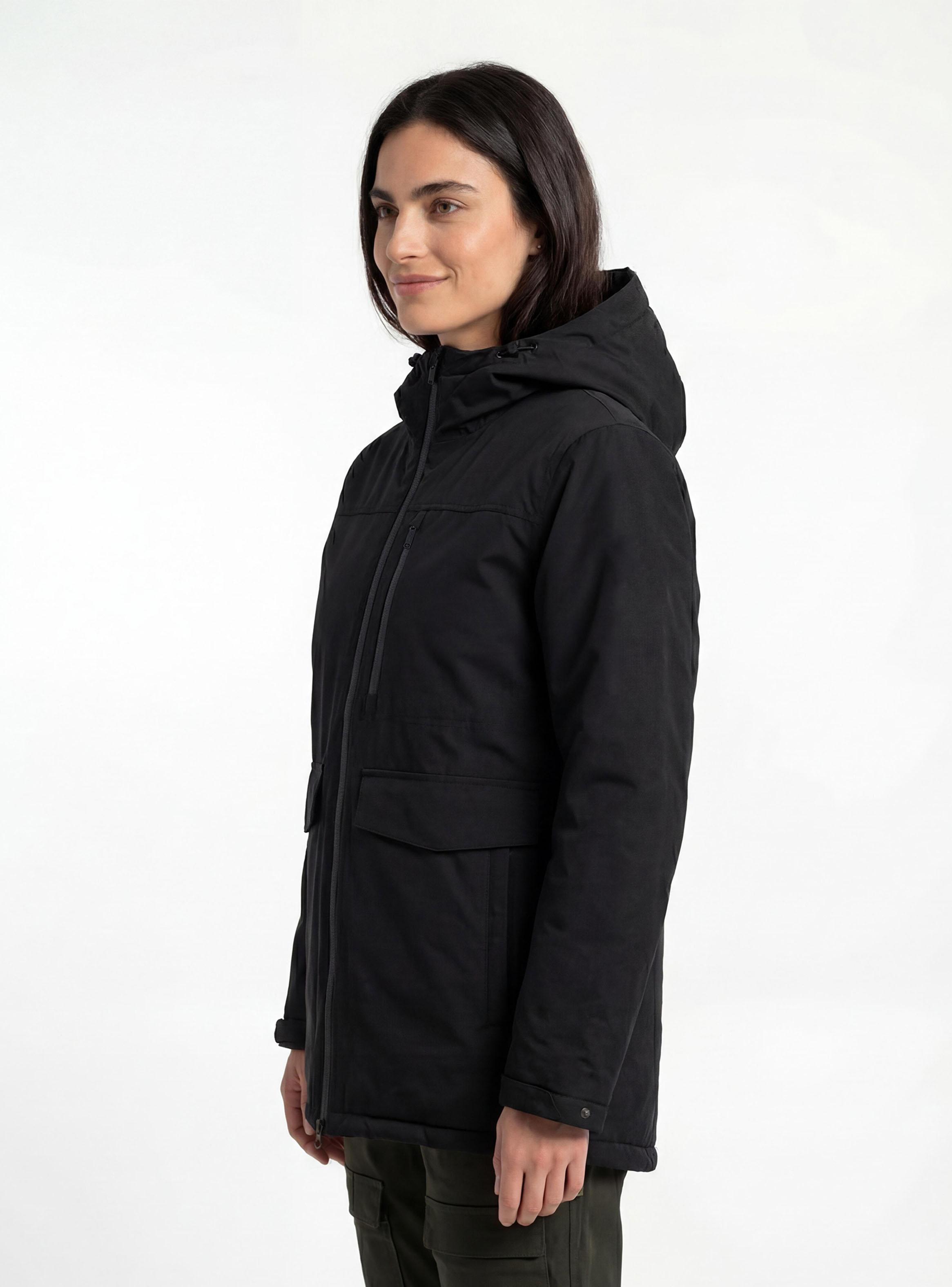 Parka Diseño con Bolsillo Delanteros Larga-2