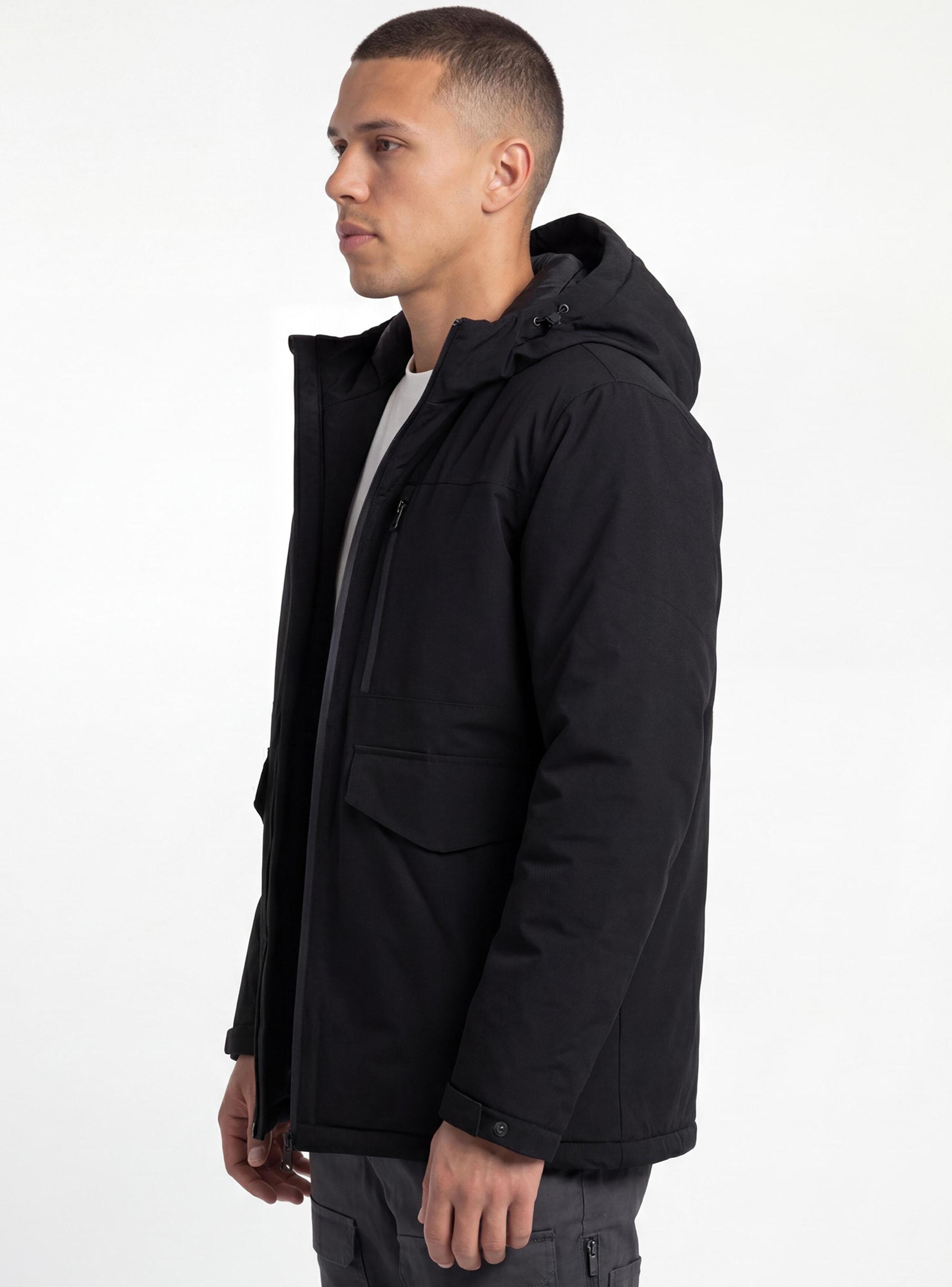 Parka Larga con Bolsillo Delanteros-2