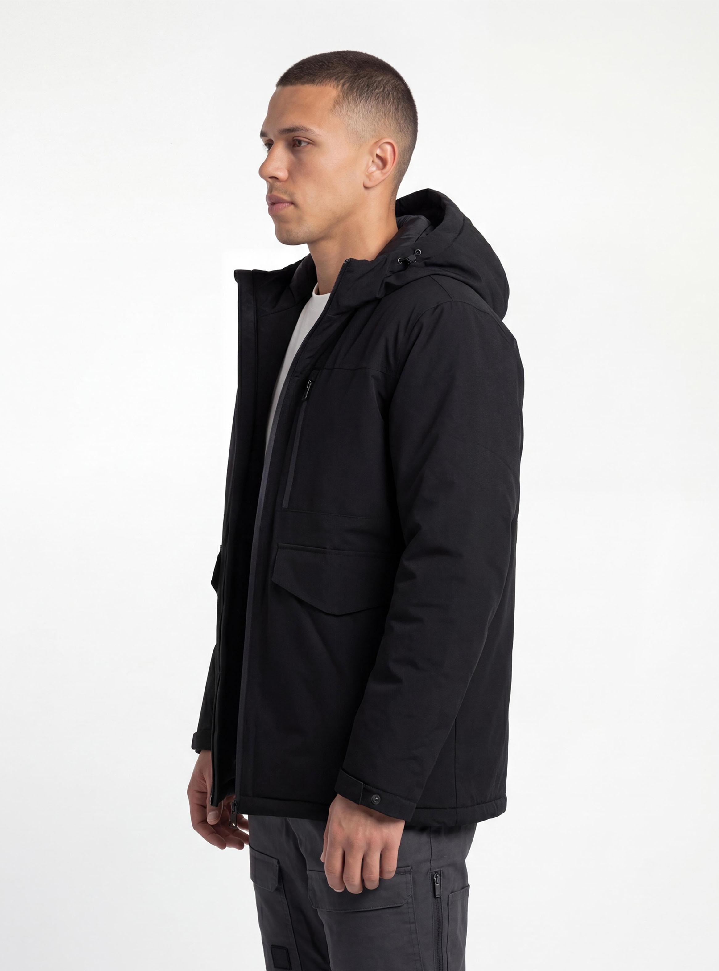Parka Larga con Bolsillo Delanteros-2