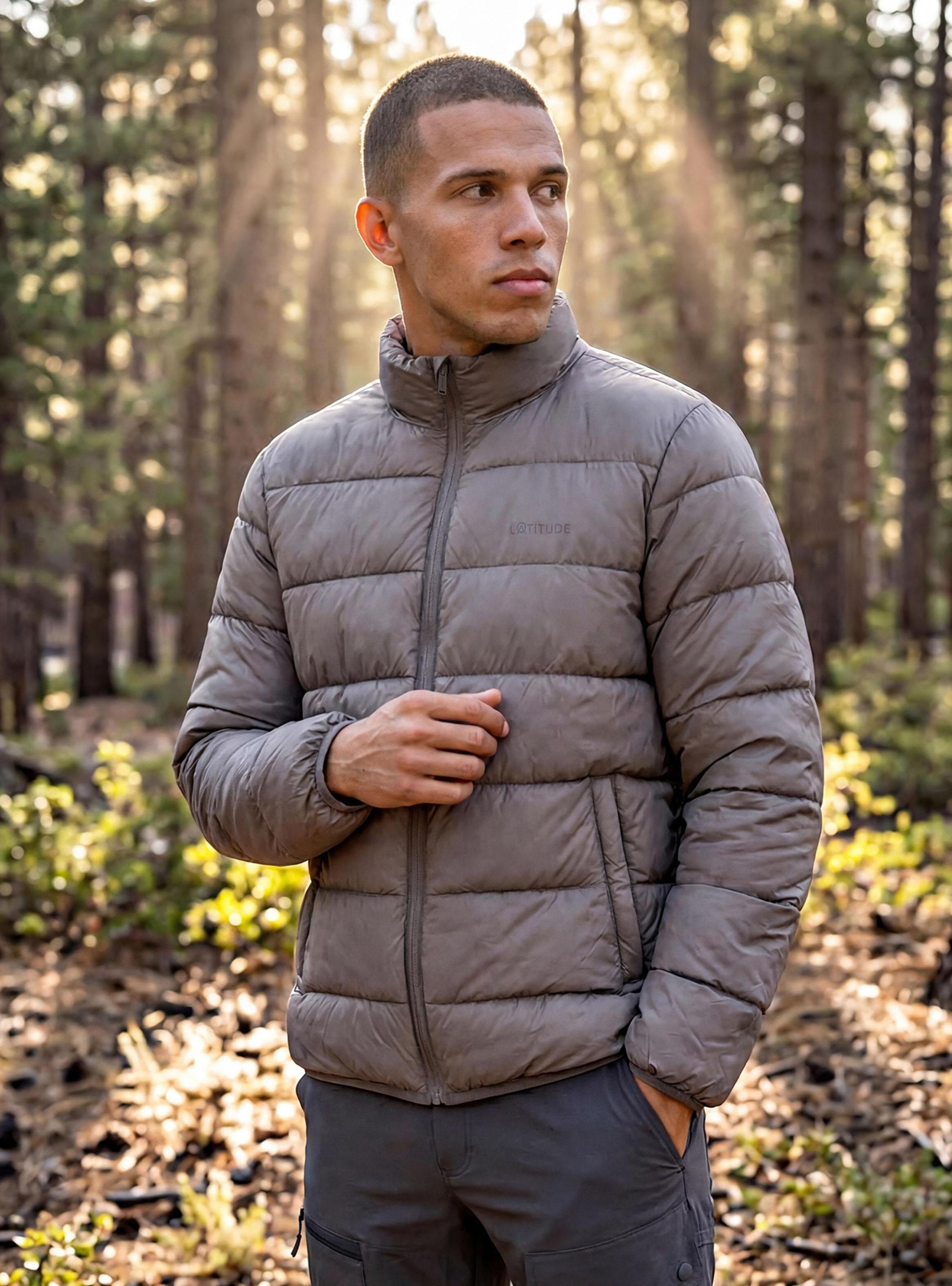 Chaqueta Cortes Laterales Hombre-0