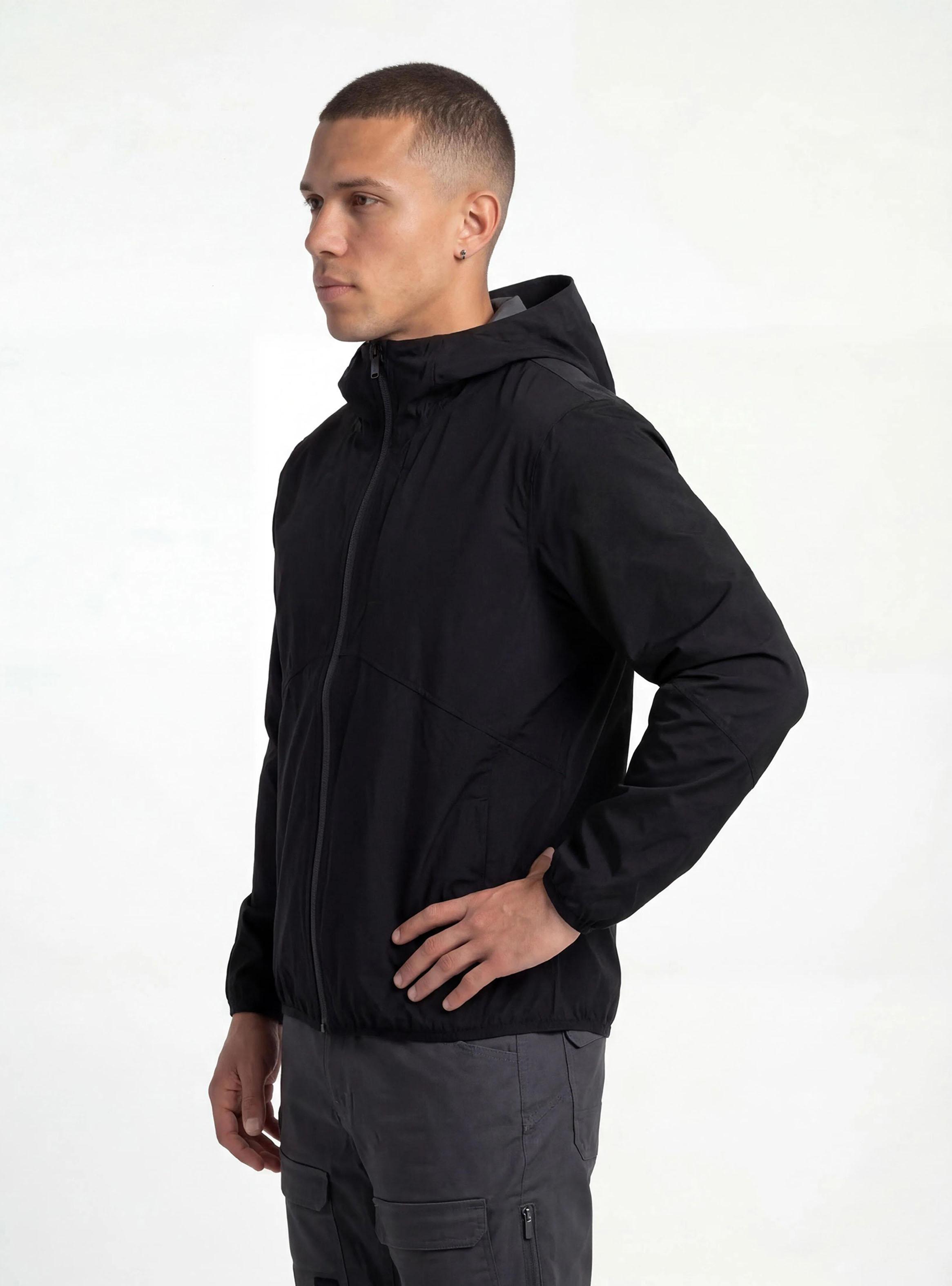 Chaqueta Corte Cintura Hardshell Impermeable-1