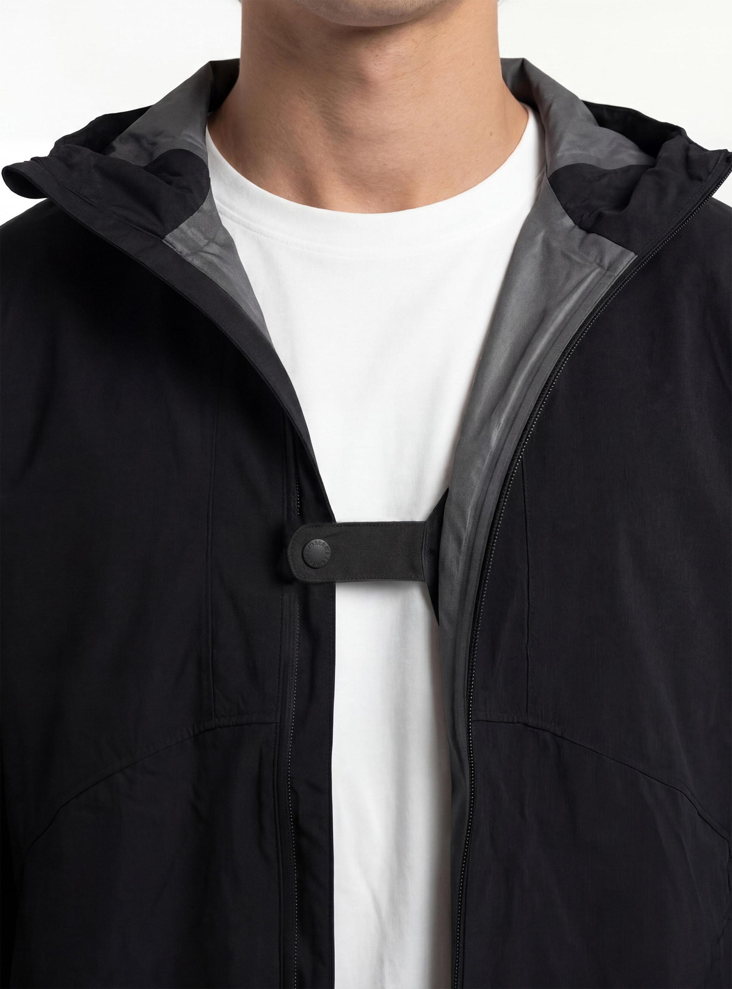 Chaqueta Corte Cintura Hardshell Impermeable-4