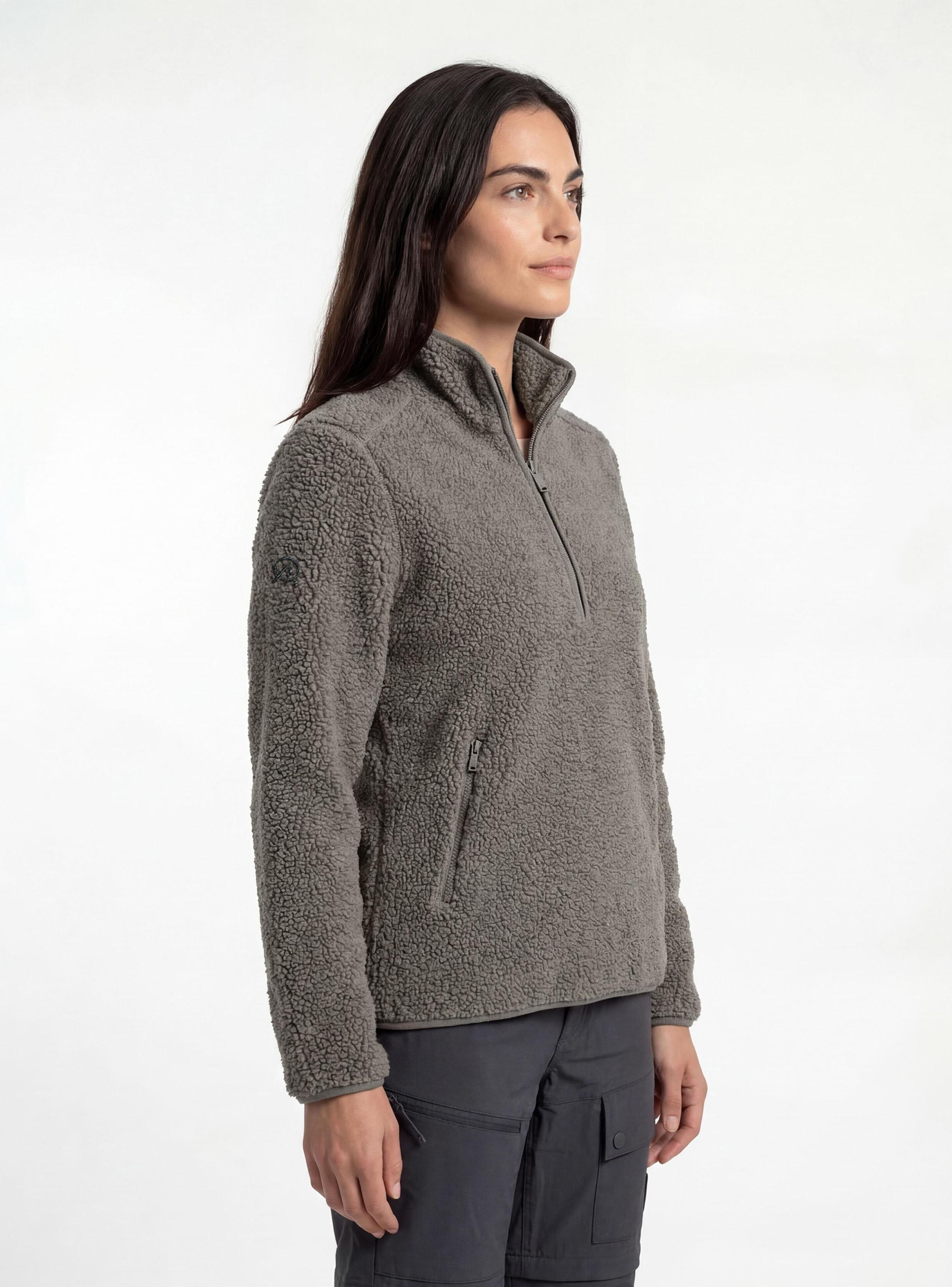 Polerón Boucle Cierre Corto-2