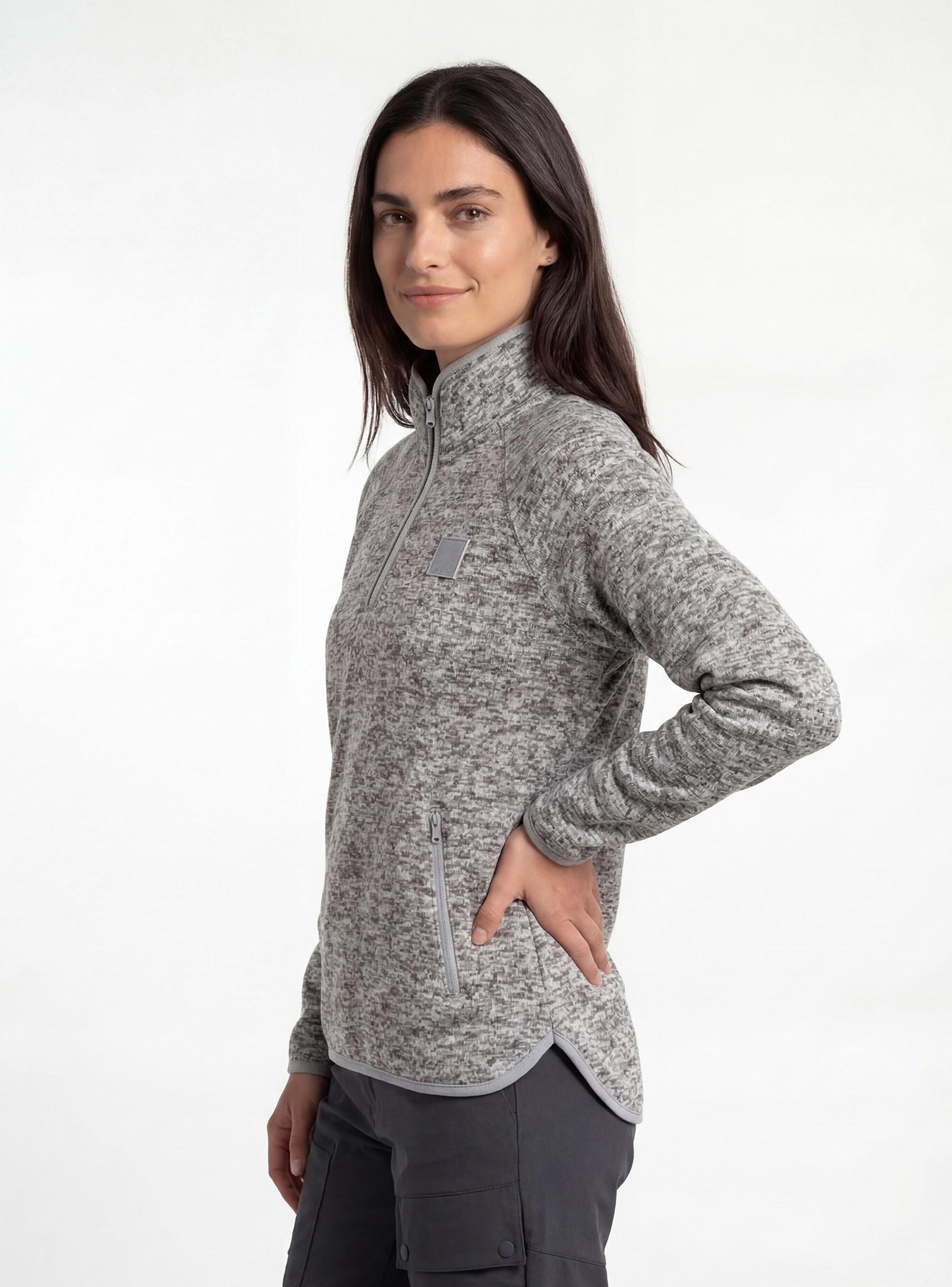 Polerón Melange Cierre Corto-2