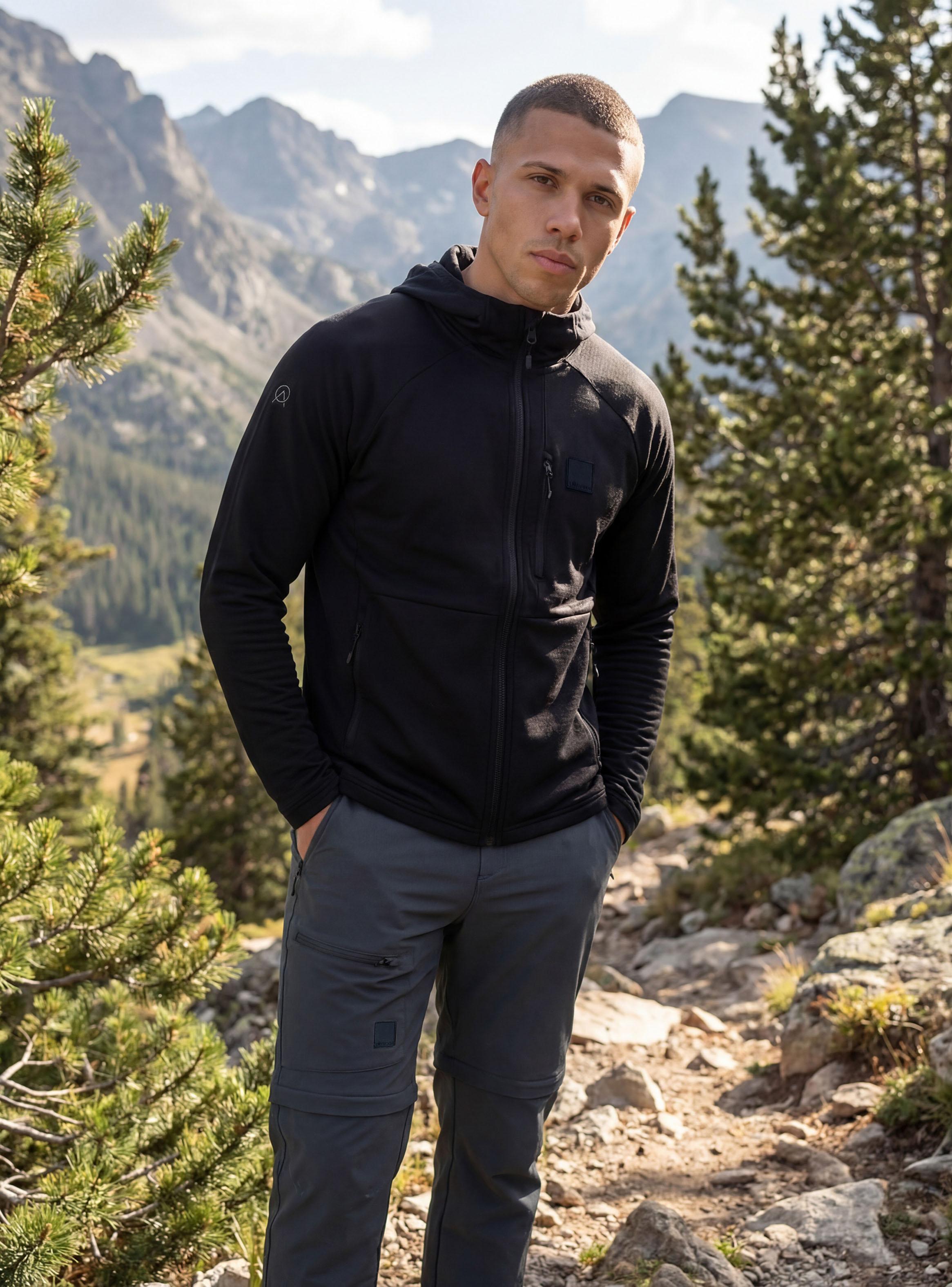 Polerón Diseño Texturizado a Cuadros-3