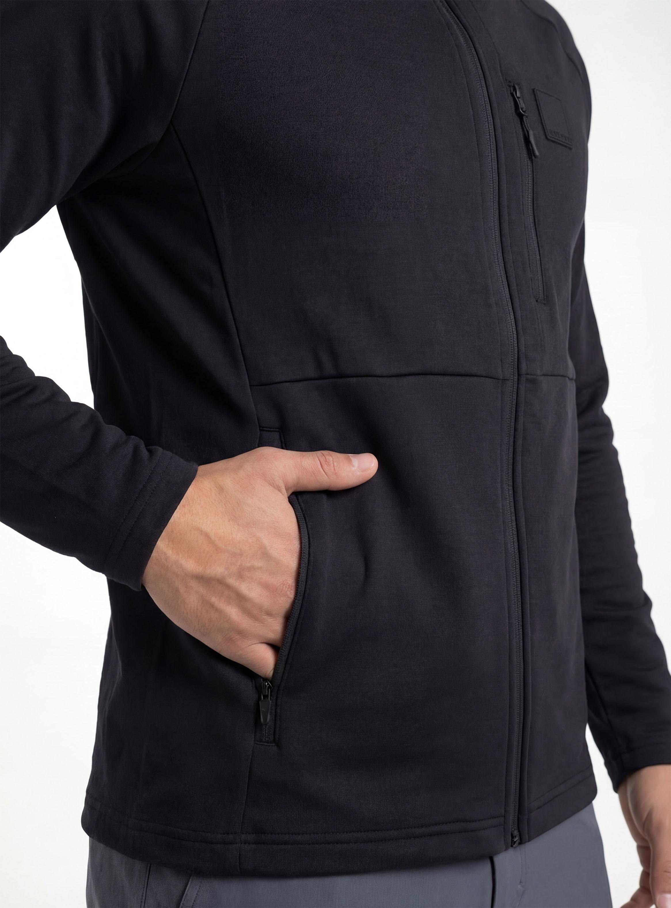 Polerón Diseño Texturizado a Cuadros-3