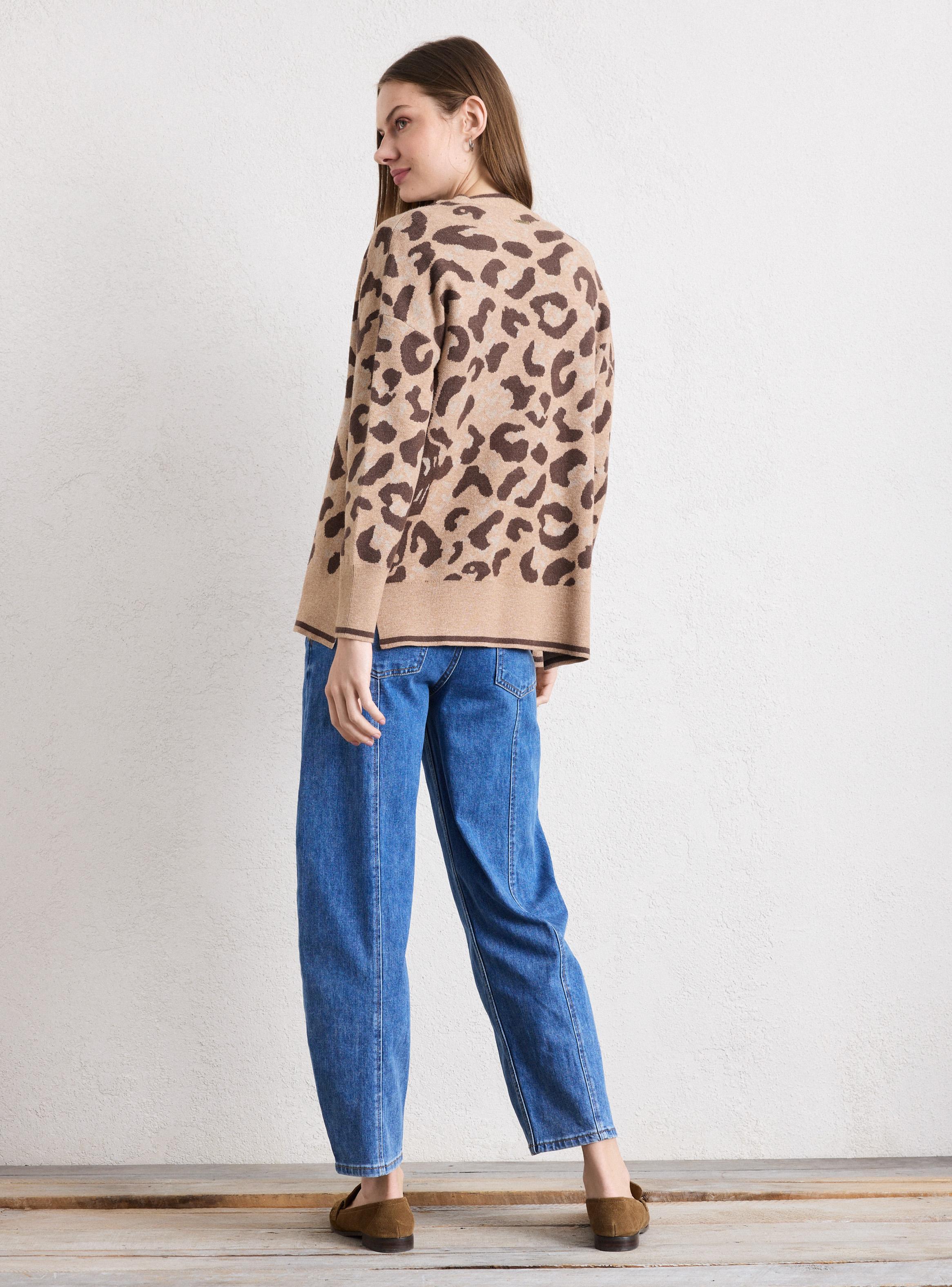 Chaleco Jacquard Animal Aboyonado-5