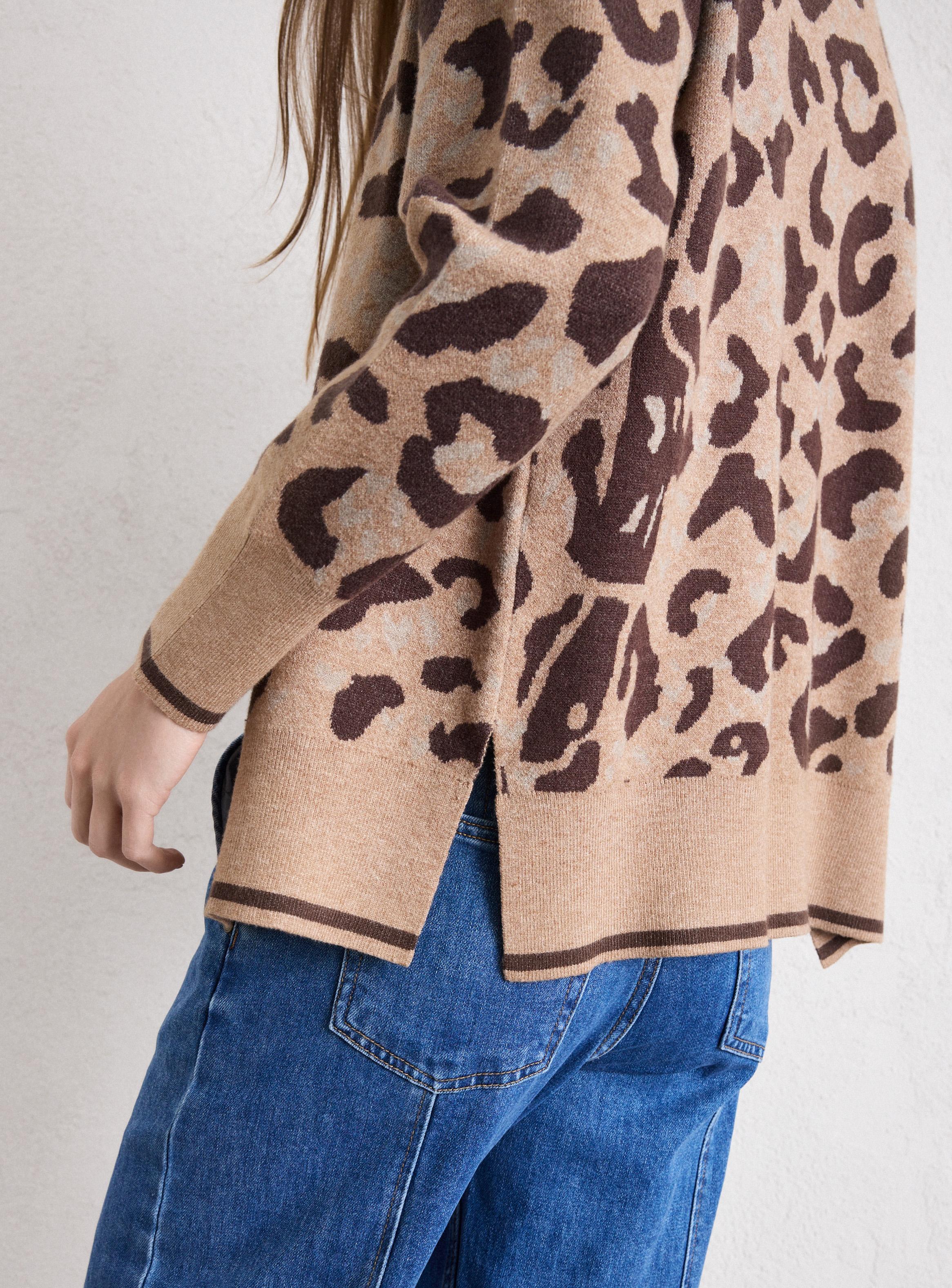 Chaleco Jacquard Animal Aboyonado-3