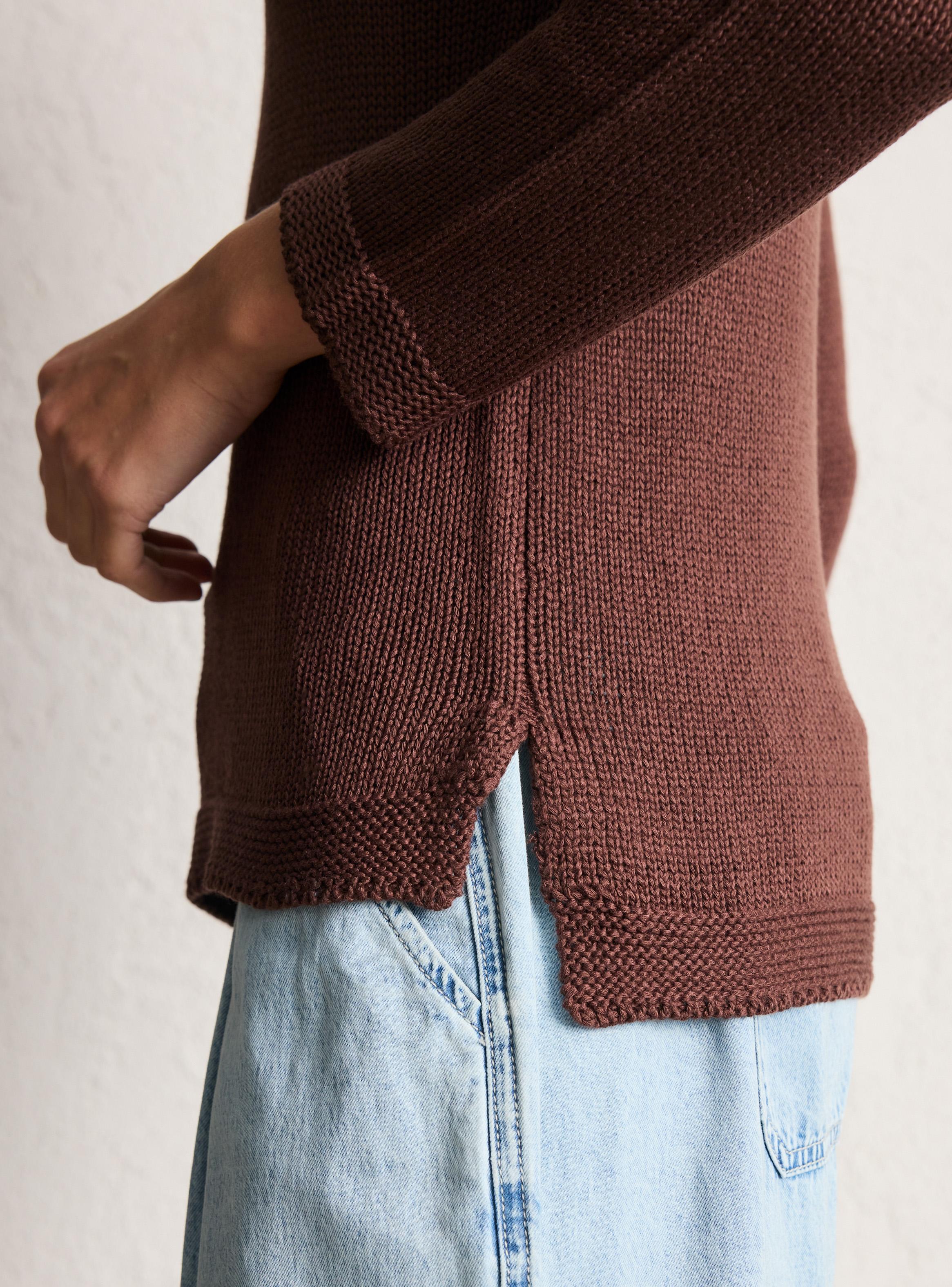 Sweater Básico con Detalle en Cuello-3