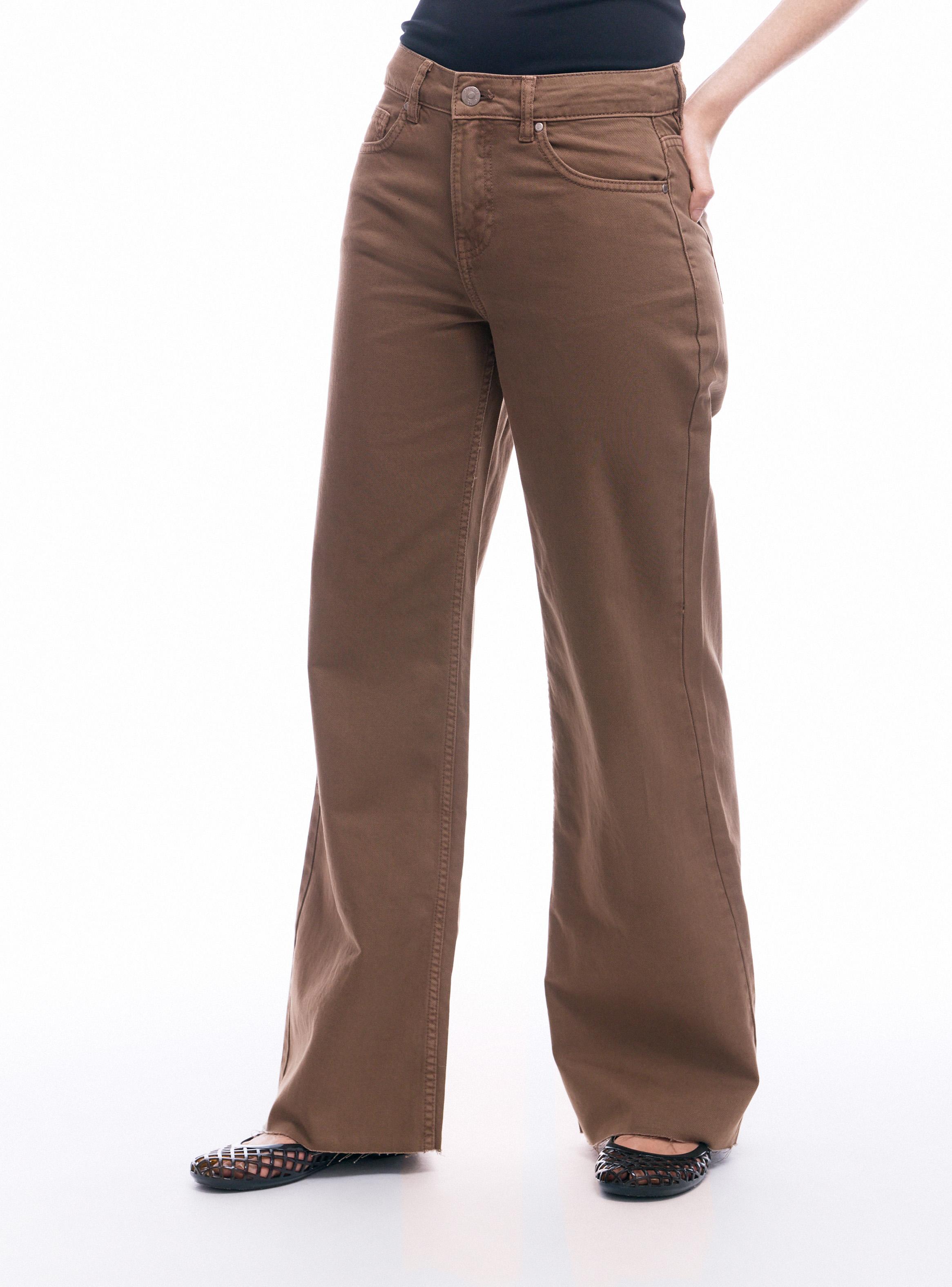 Jeans Fit Wide Leg Color-0