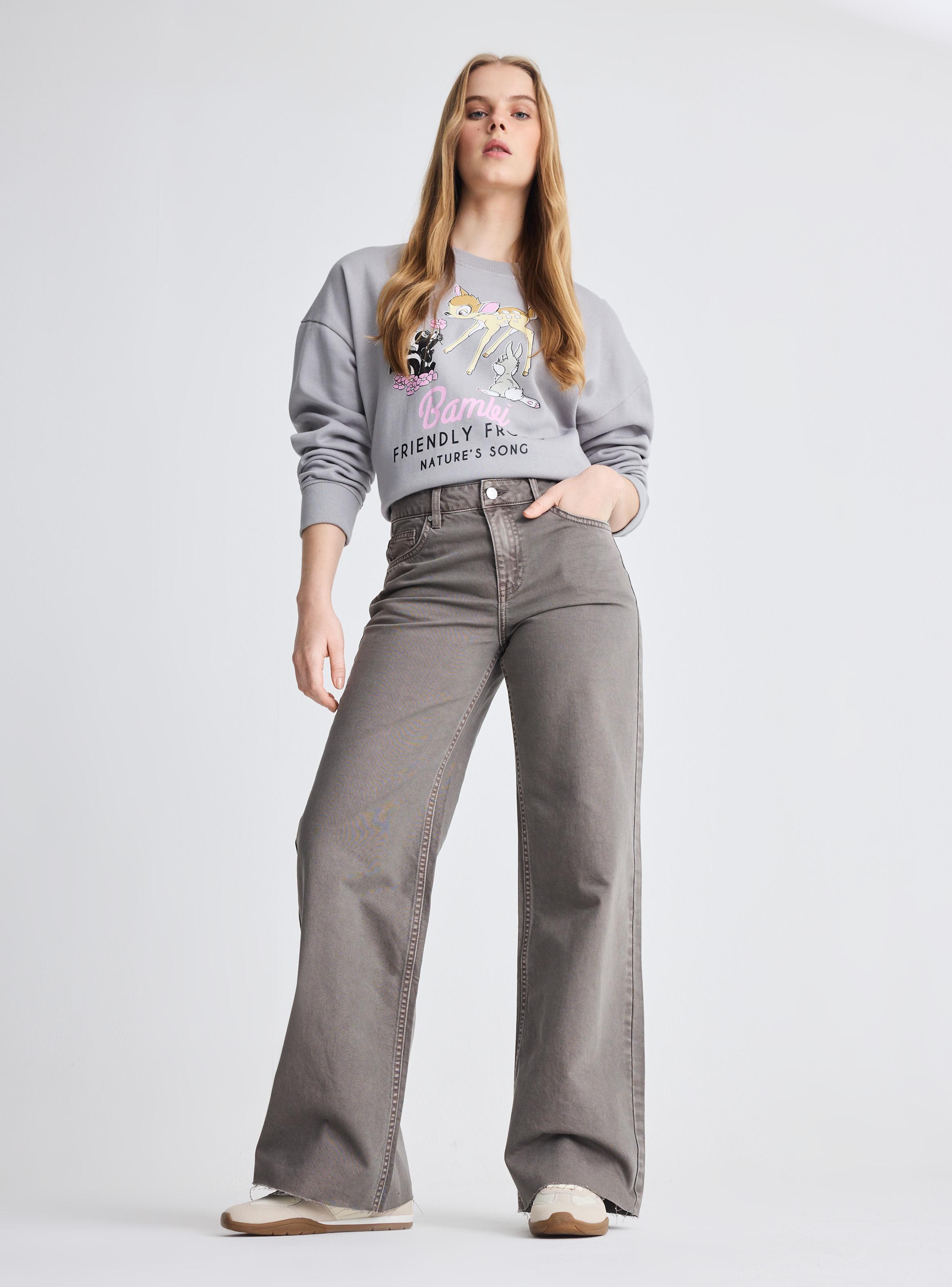 Jeans Fit Wide Leg Colores-4