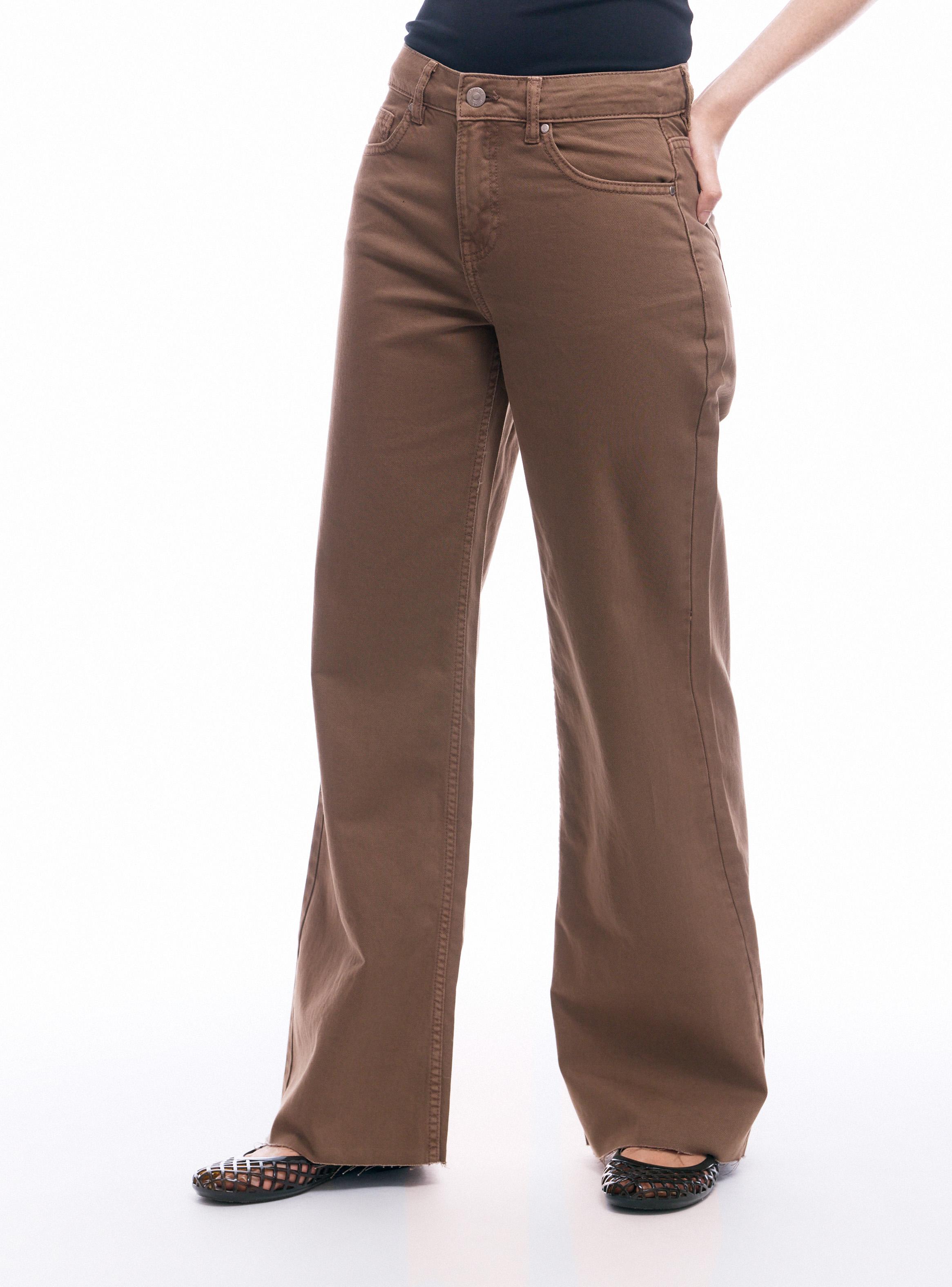Jeans Fit Wide Leg Colores-0