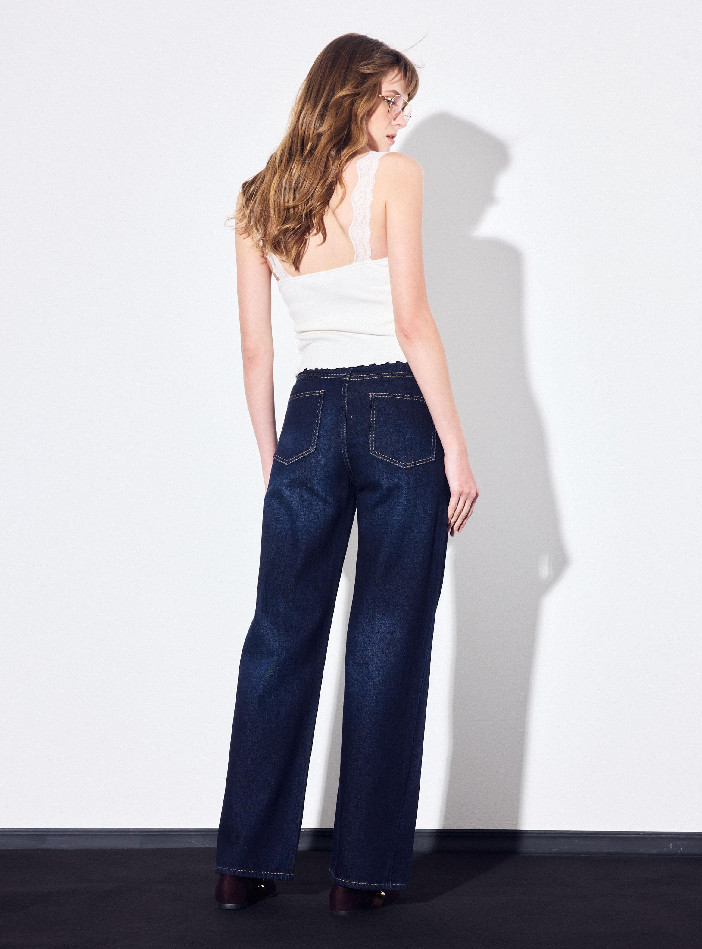 Jeans Straight Wide Cortes Costado-5