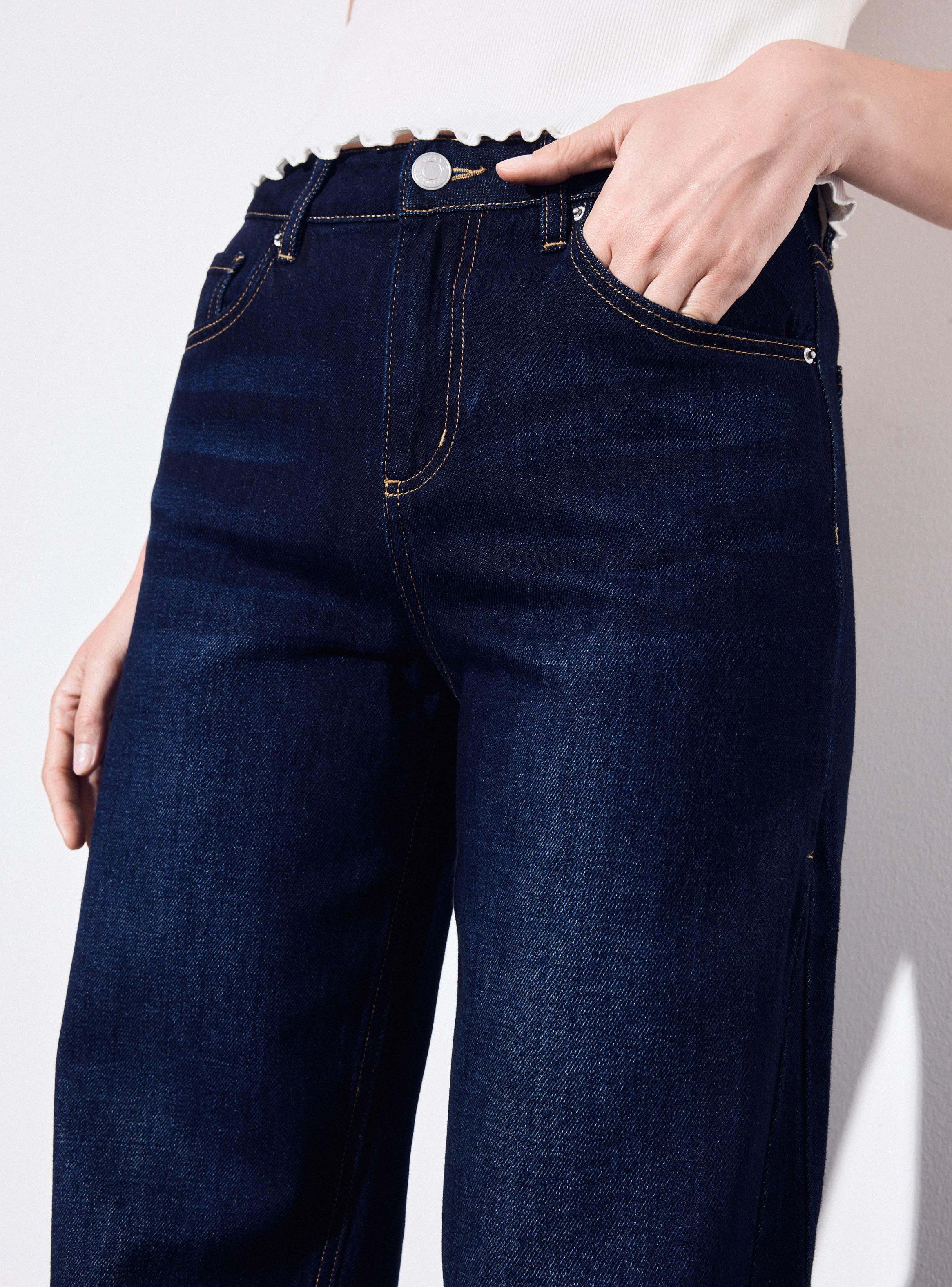 Jeans Straight Wide Cortes Costado-2