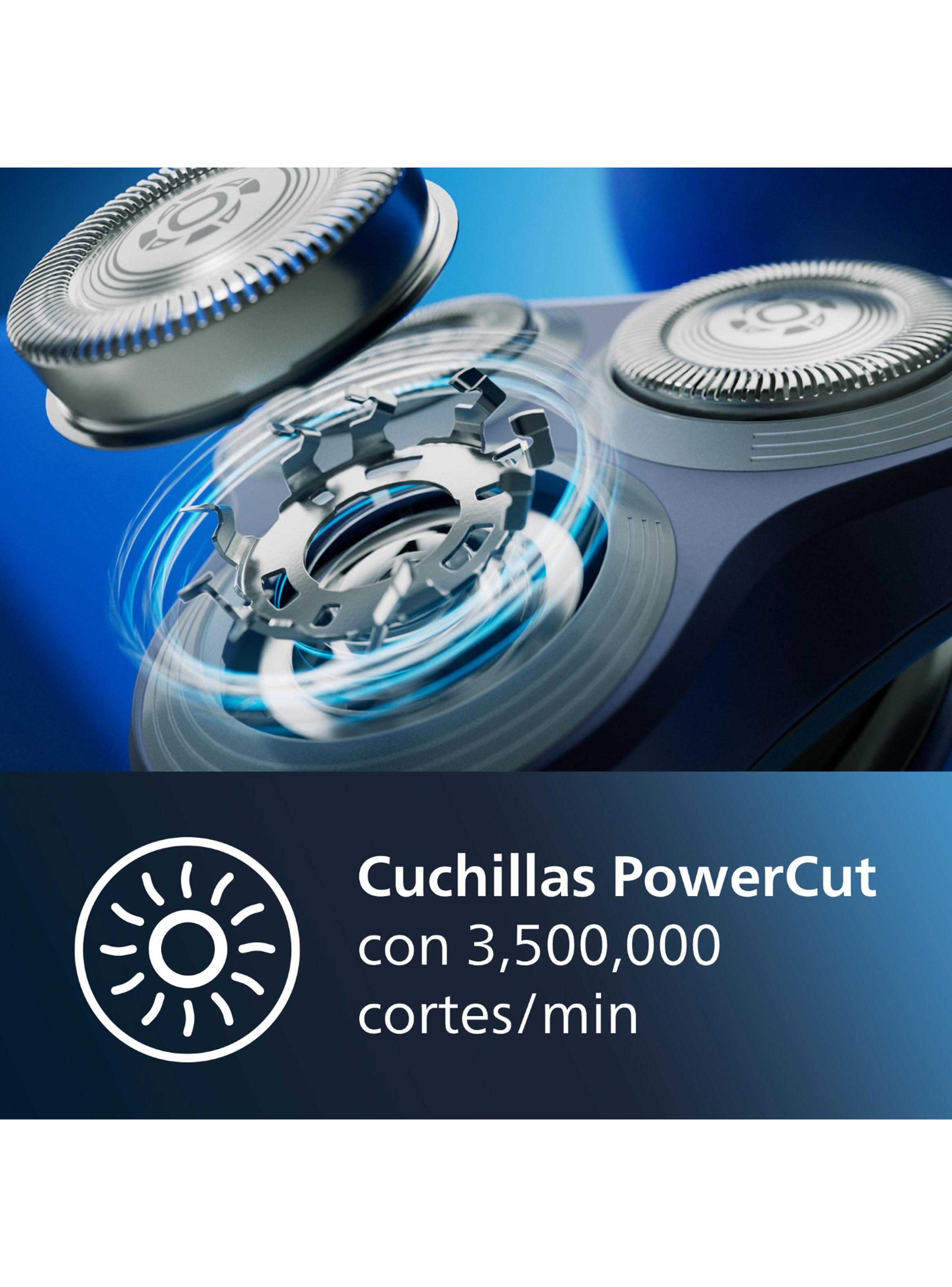 Afeitadora Eléctrica Serie 1000 S188100 Azul-2