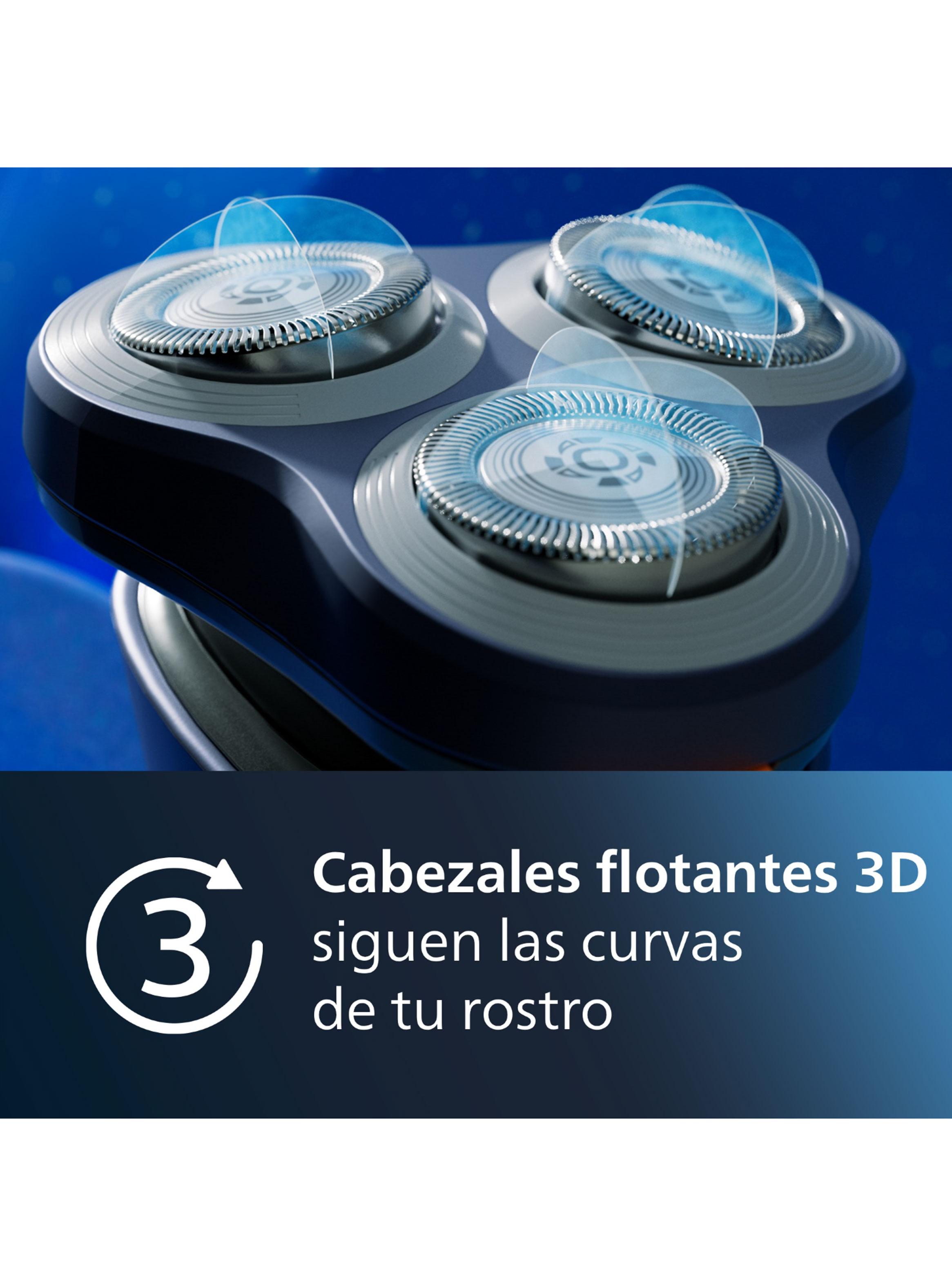 Afeitadora Eléctrica Serie 1000 S188100 Azul-4