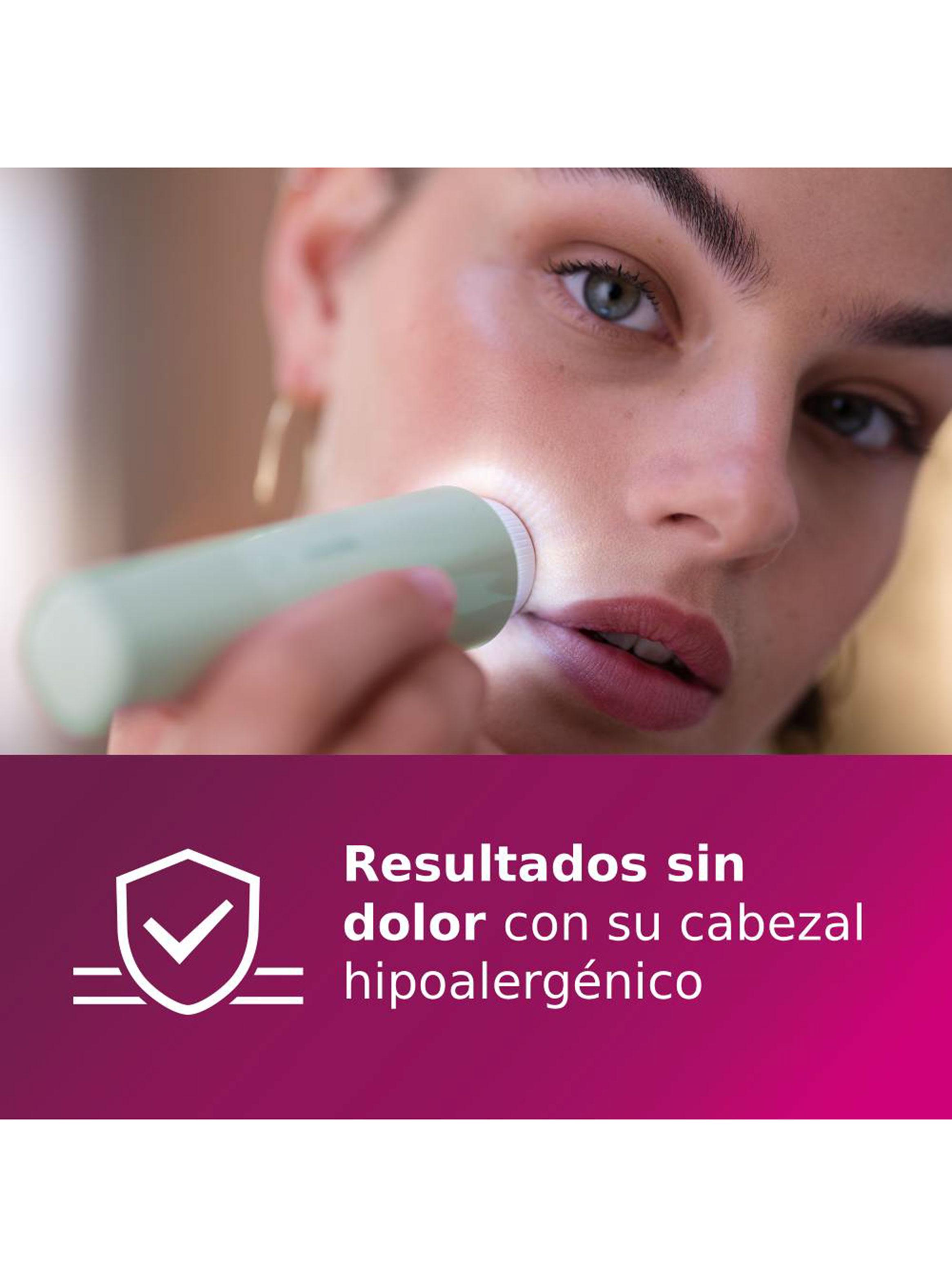 Depiladora de Vello Facial BRR47400 Verde-5