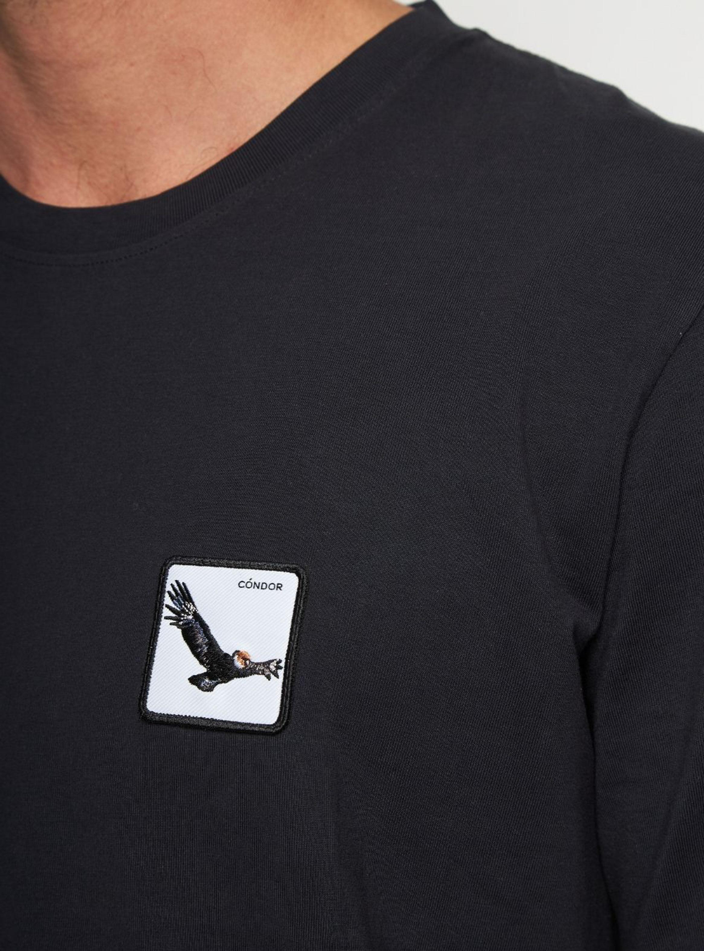 Polera Bat Parche Orgánica Cóndor-3