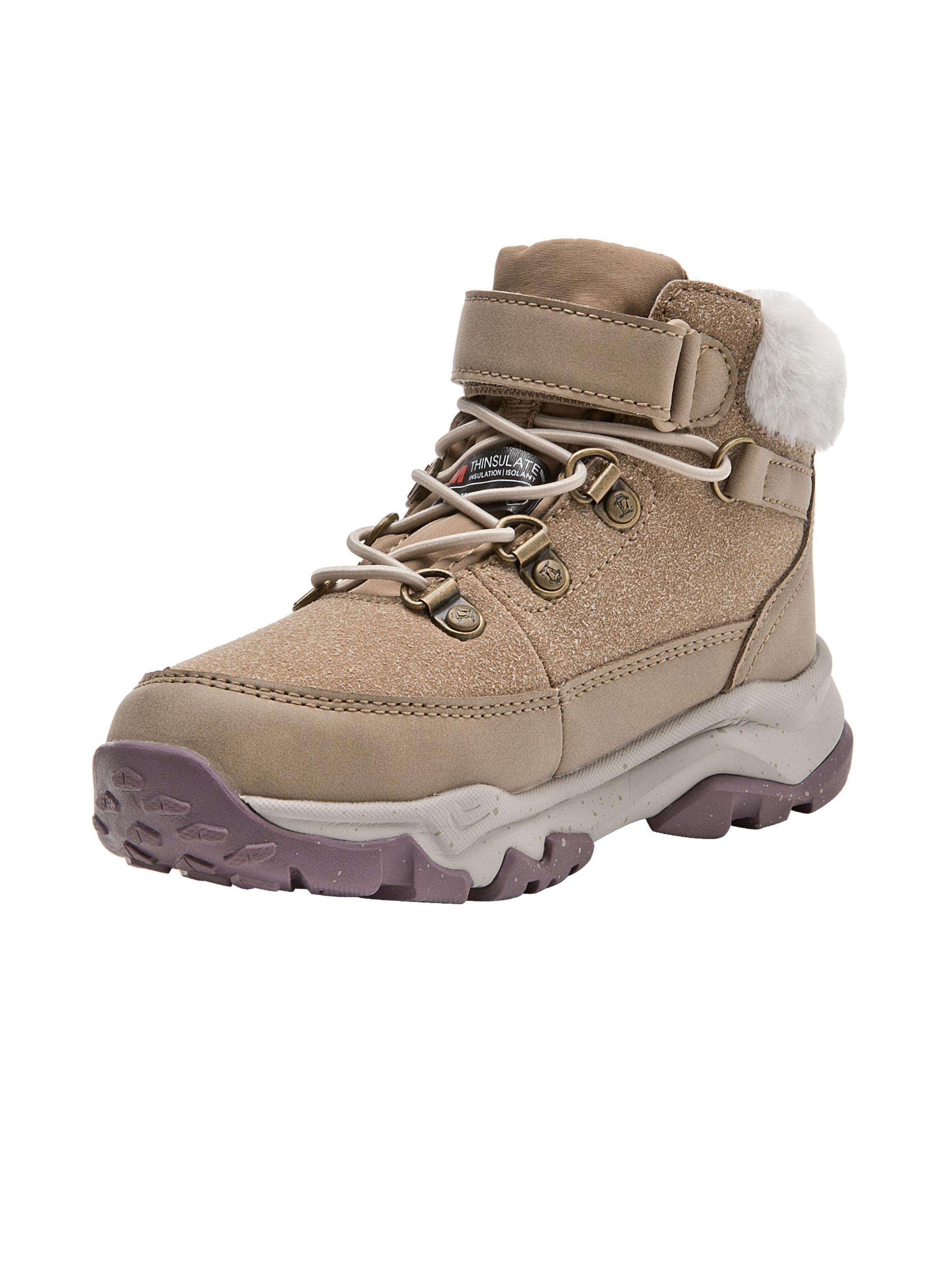 Botín Velcro y Pelo Niña-2