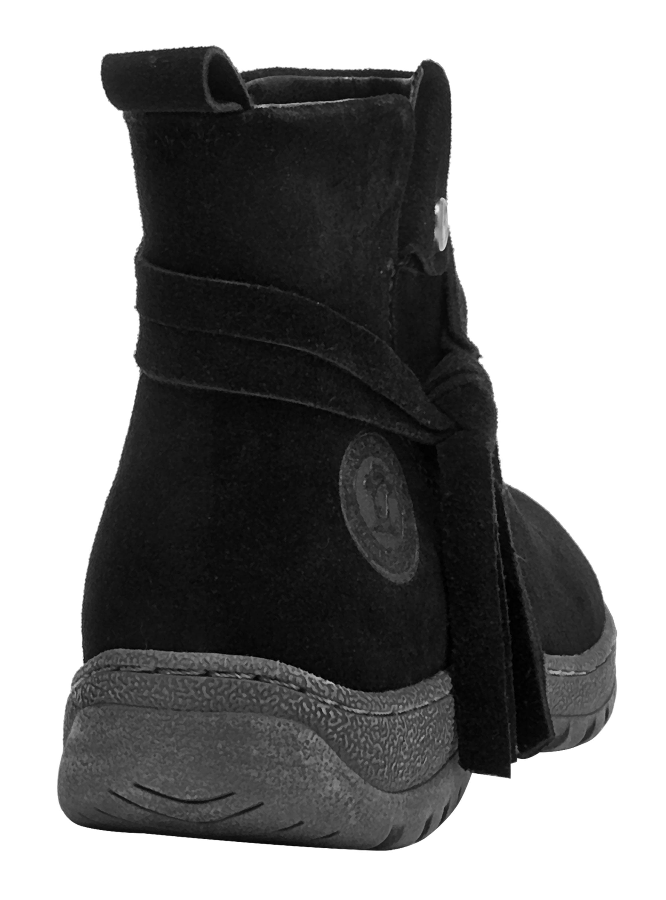 Botín Detalle Lazo Cuero Mujer-4