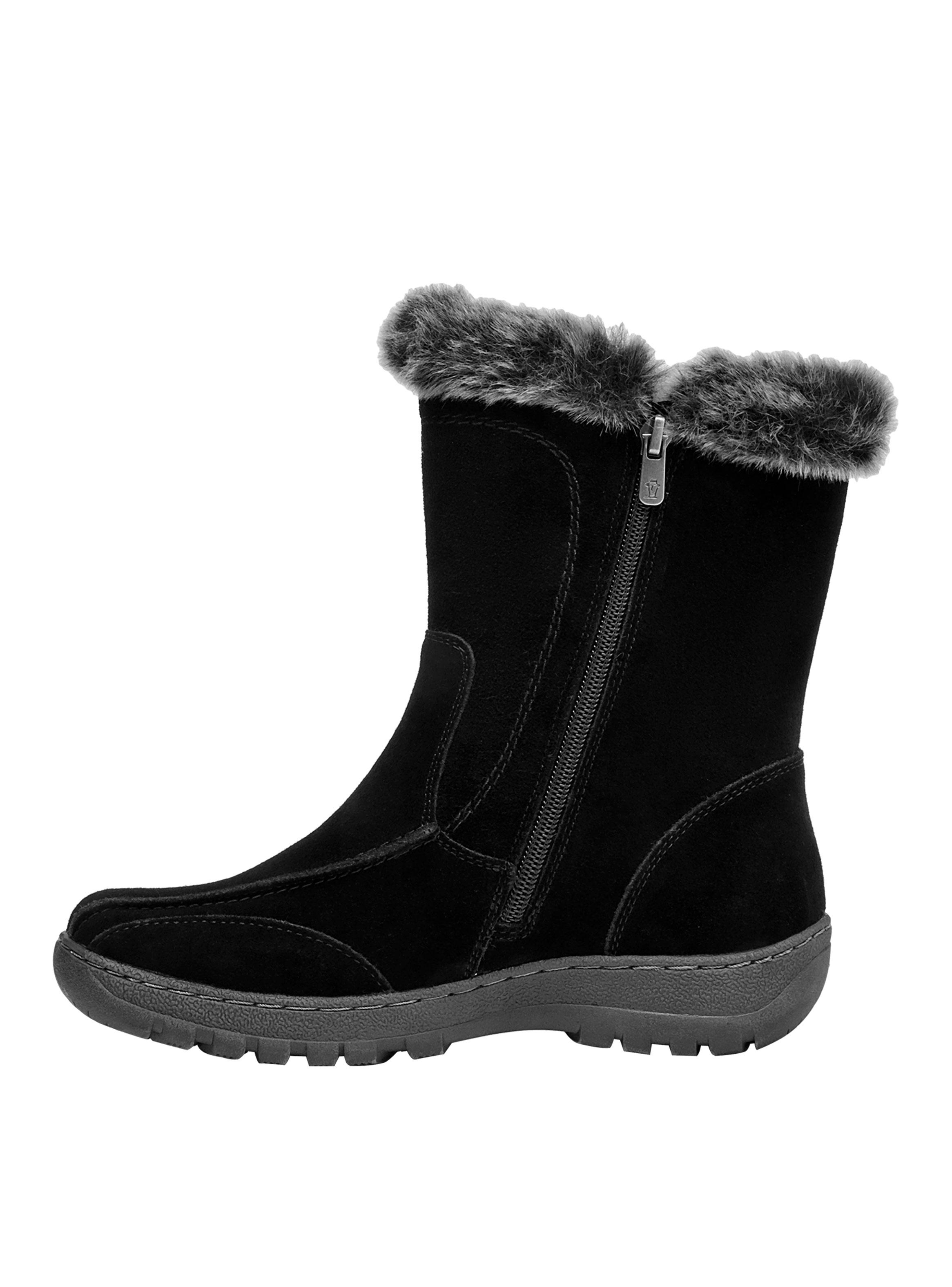 Botín Detalle Pelo con Dos Hebilla Cuero Mujer-2