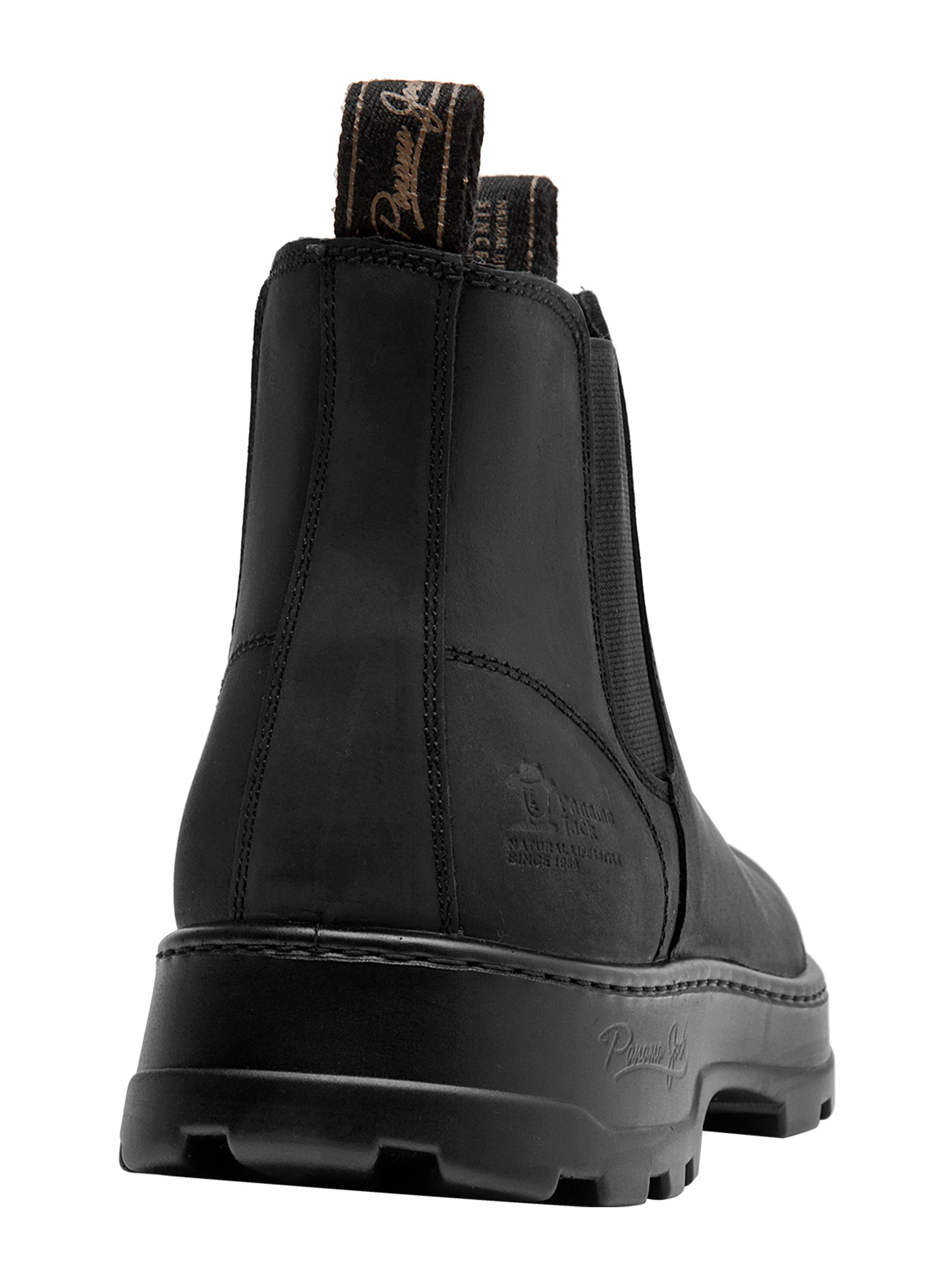 Botín Liso Cuero Mujer-4