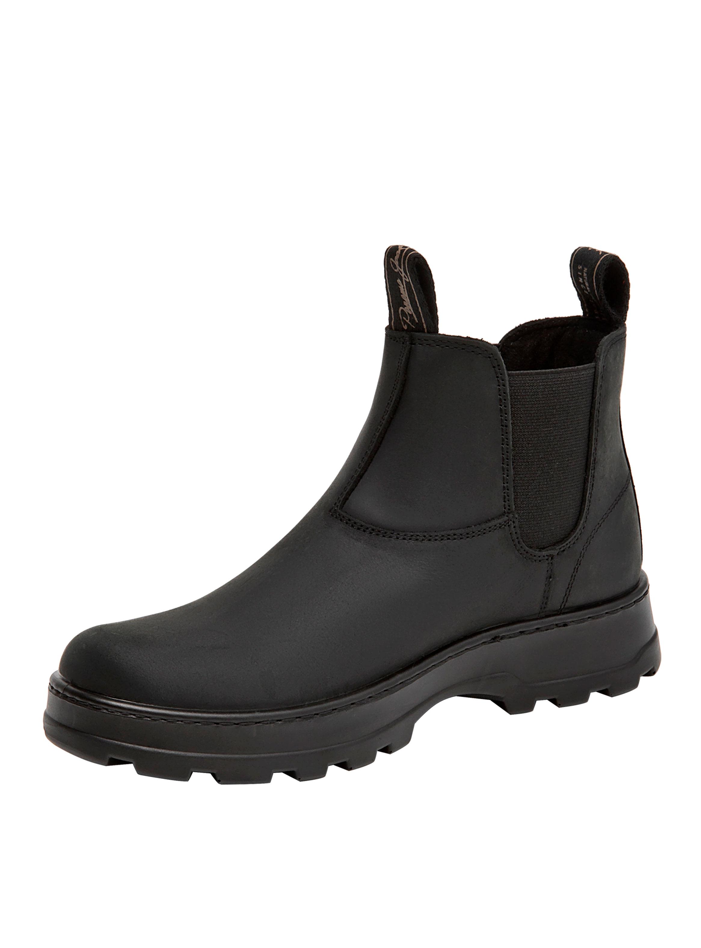 Botín Liso Cuero Mujer-3