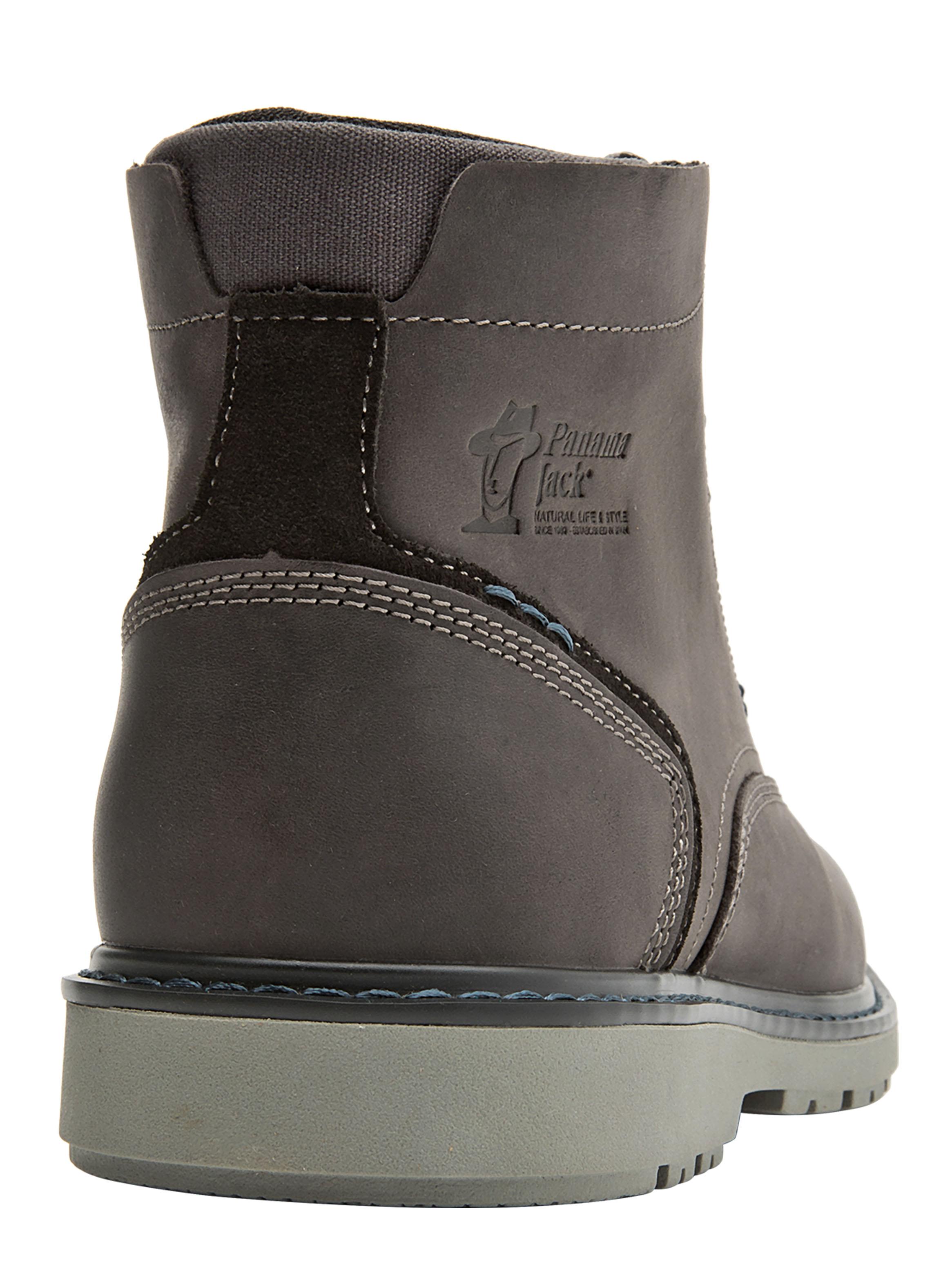 Botín Hombre Liso Cuero-4