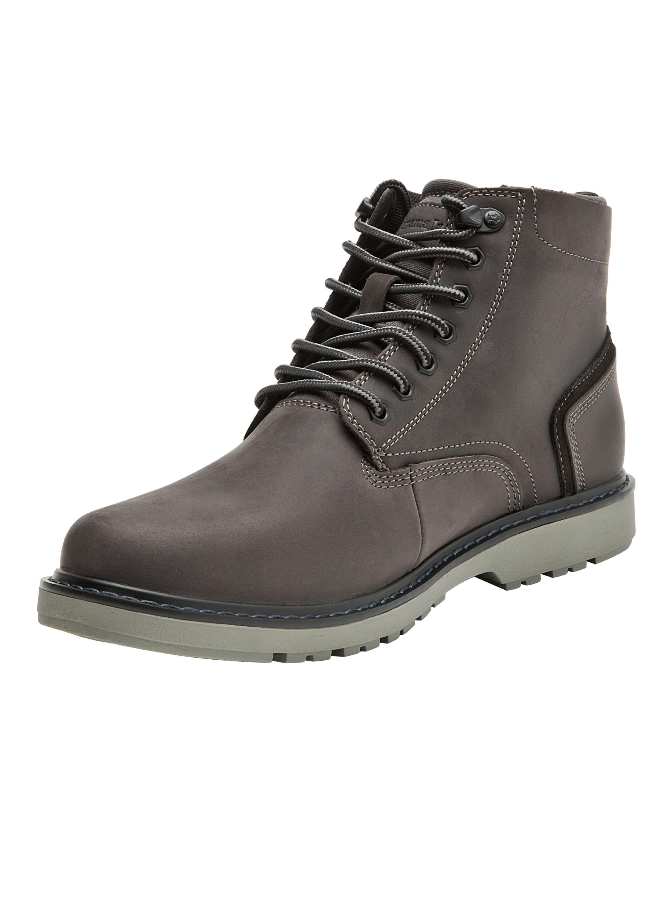 Botín Hombre Liso Cuero-2