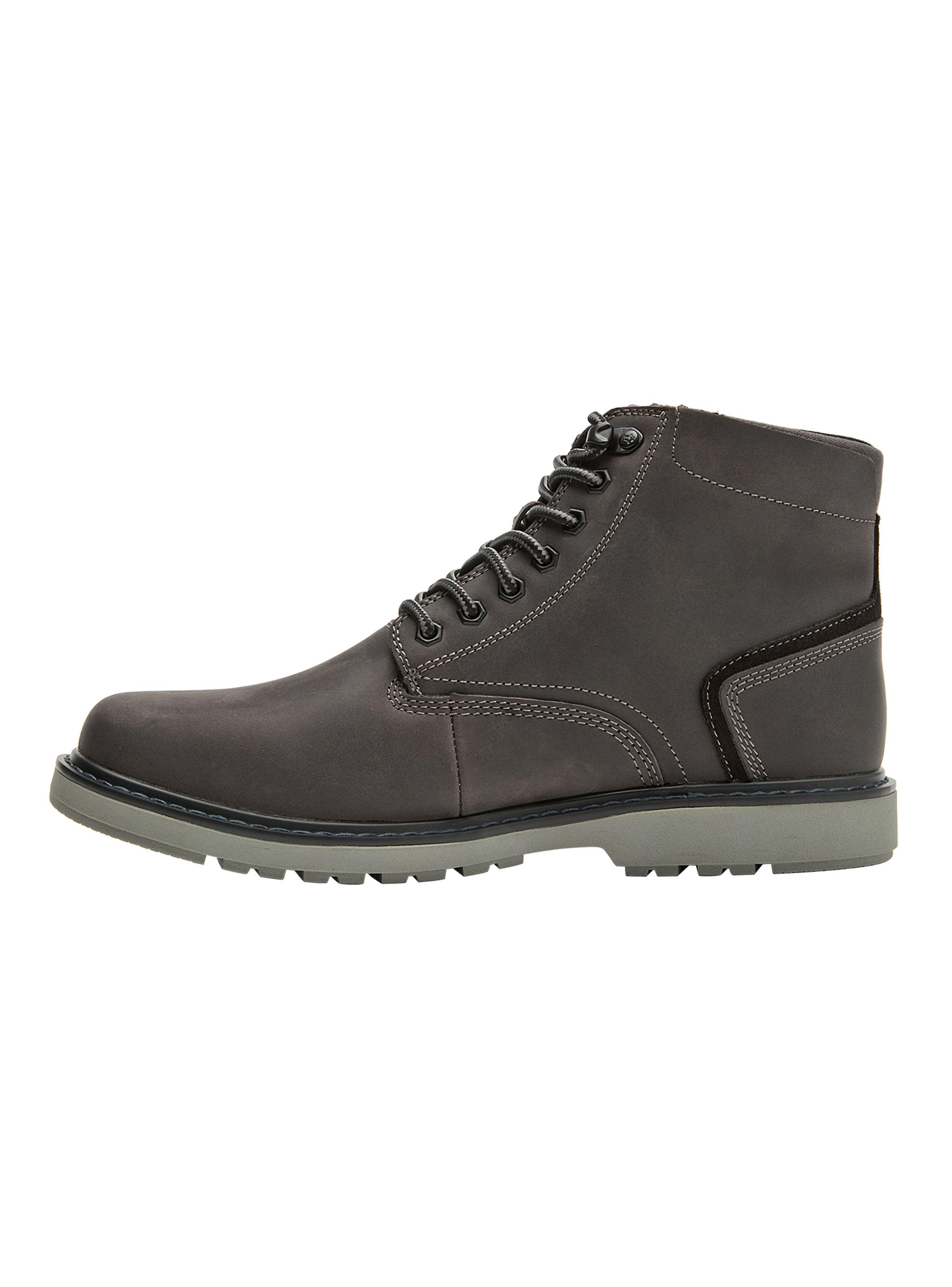 Botín Hombre Liso Cuero-3