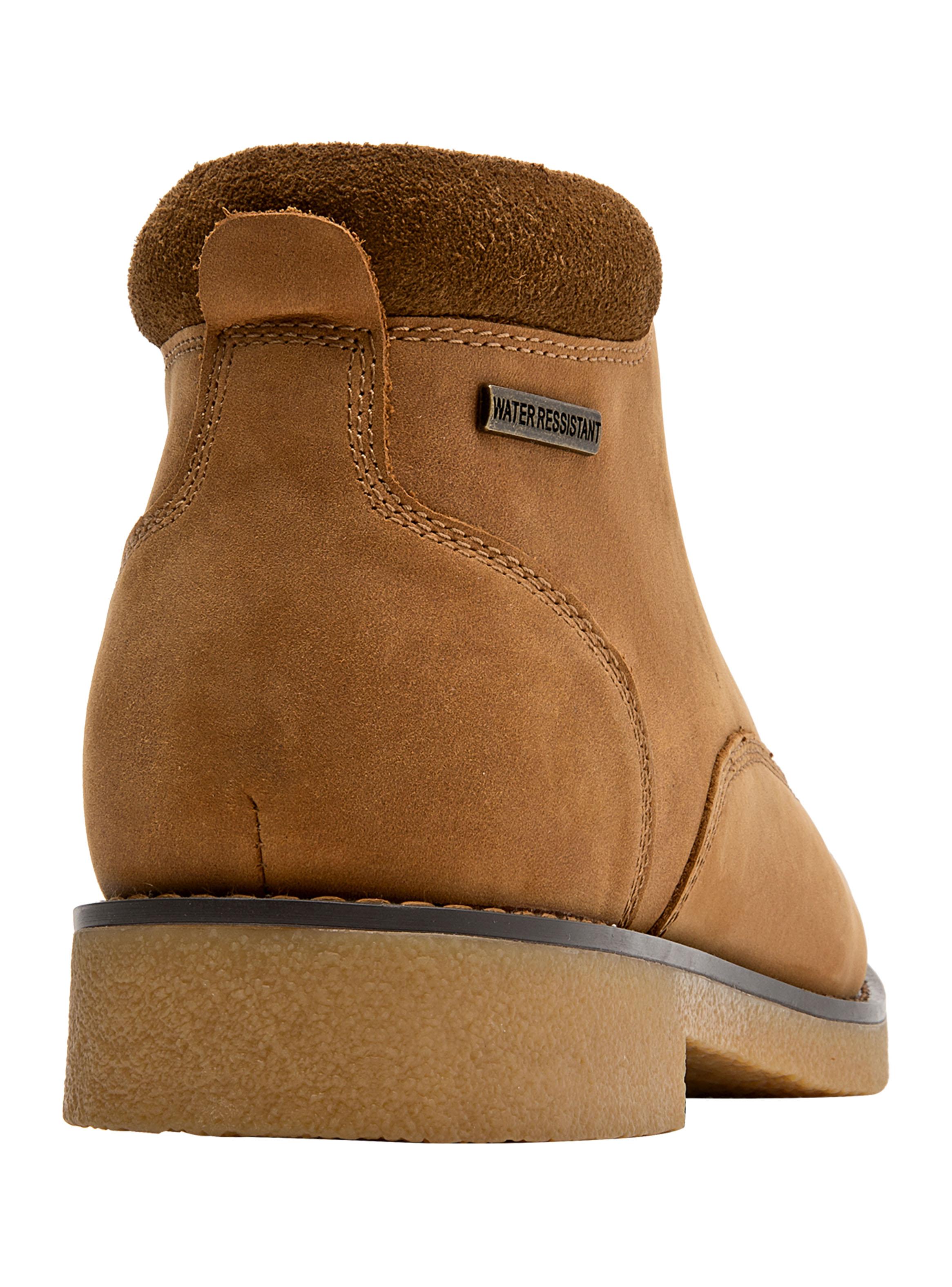 Botín de Hombre Cuero Acordonado-4