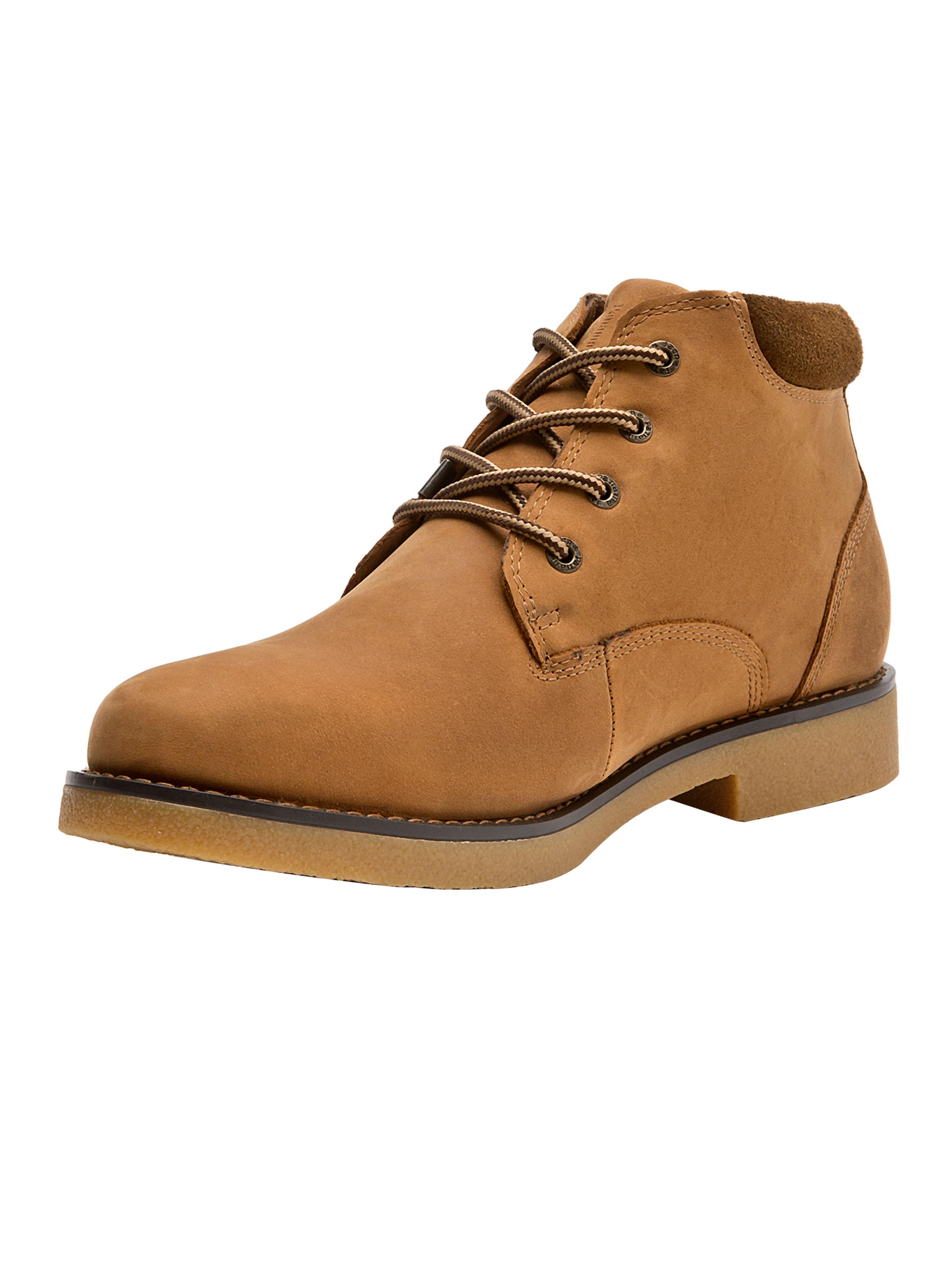 Botín de Hombre Cuero Acordonado-3