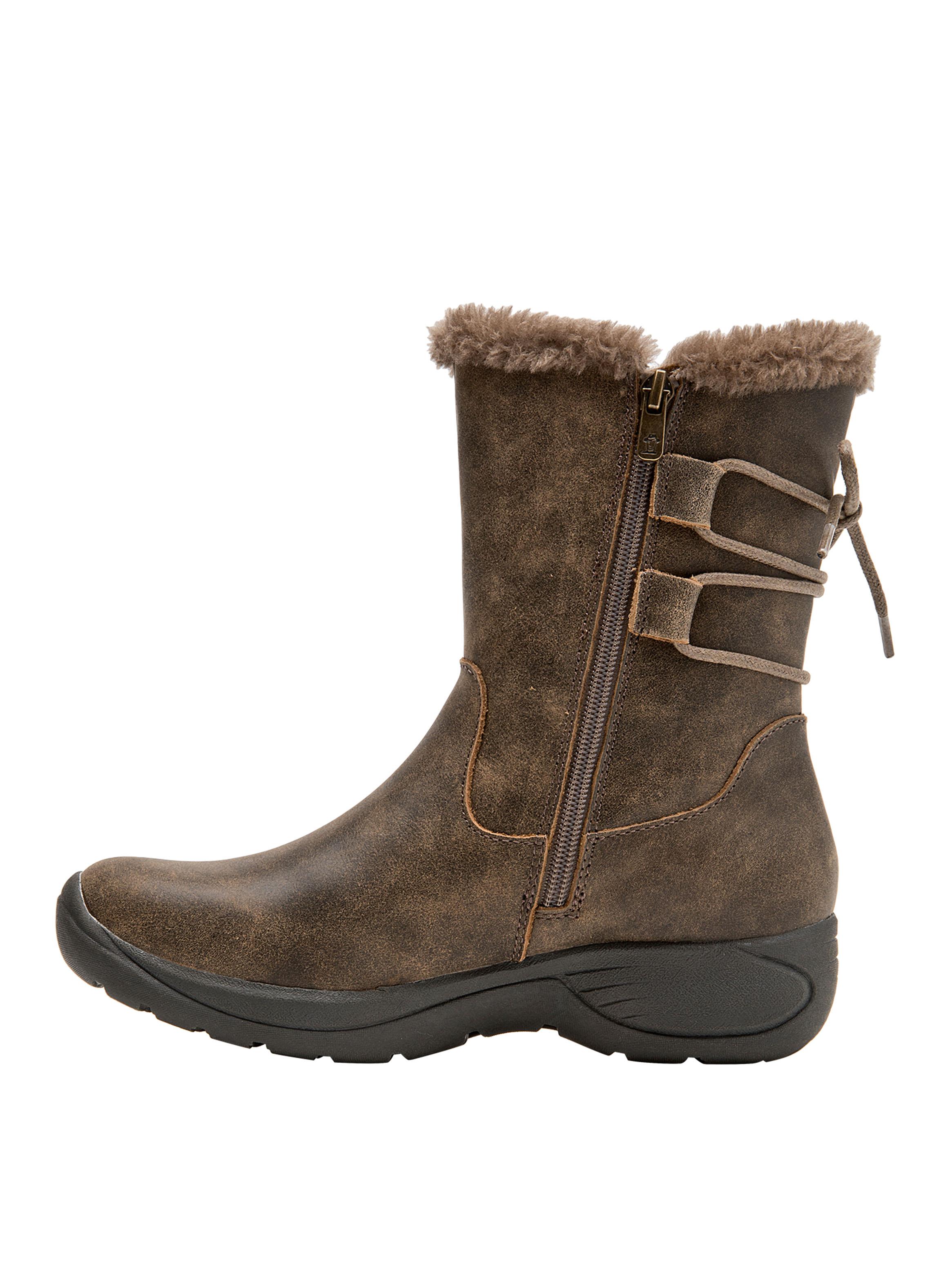 Bota Pelo con Plataforma Mujer-2