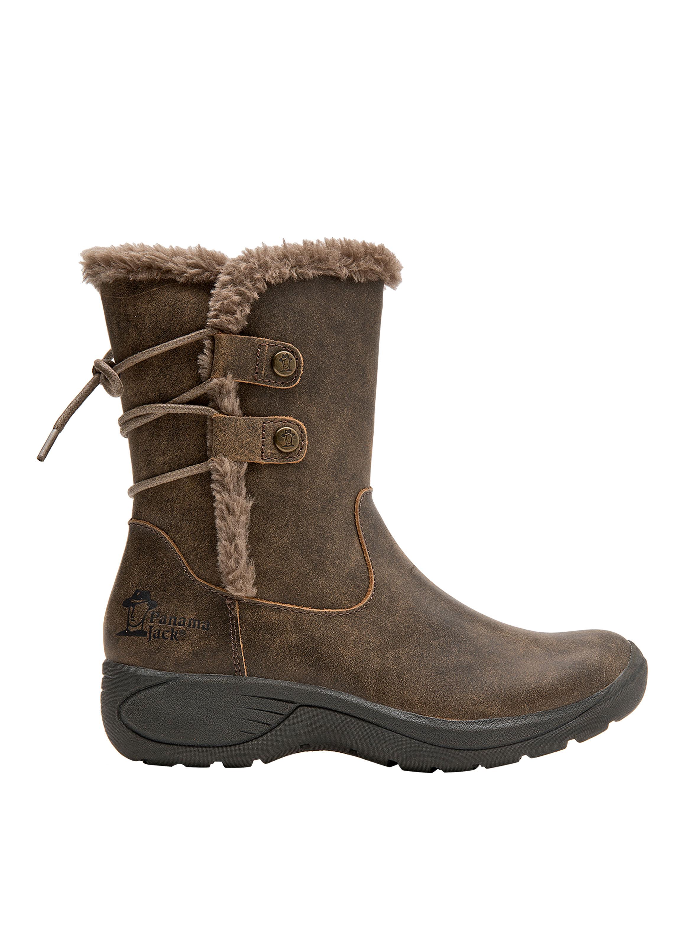 Bota Pelo con Plataforma Mujer-0