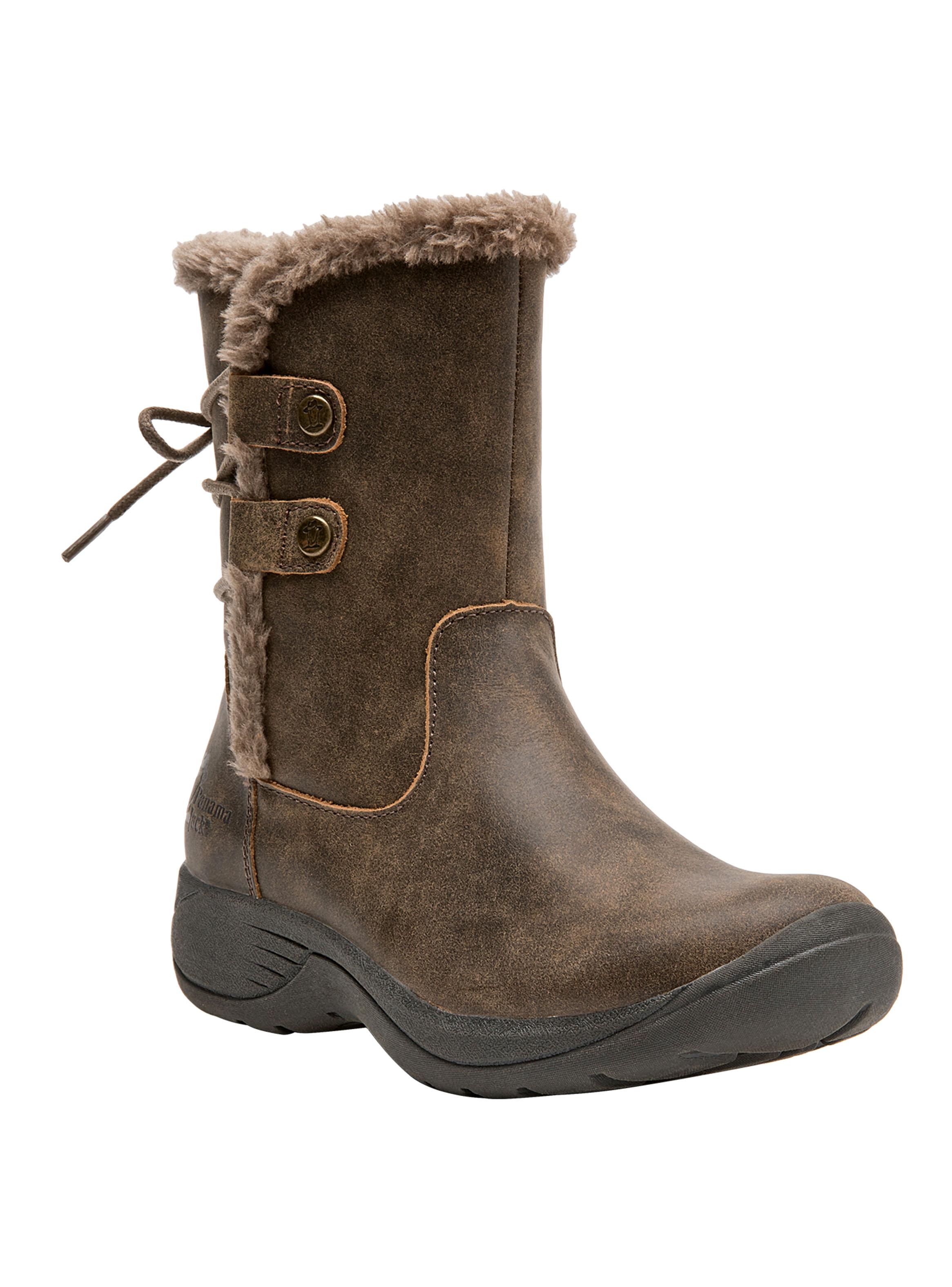 Bota Pelo con Plataforma Mujer-1