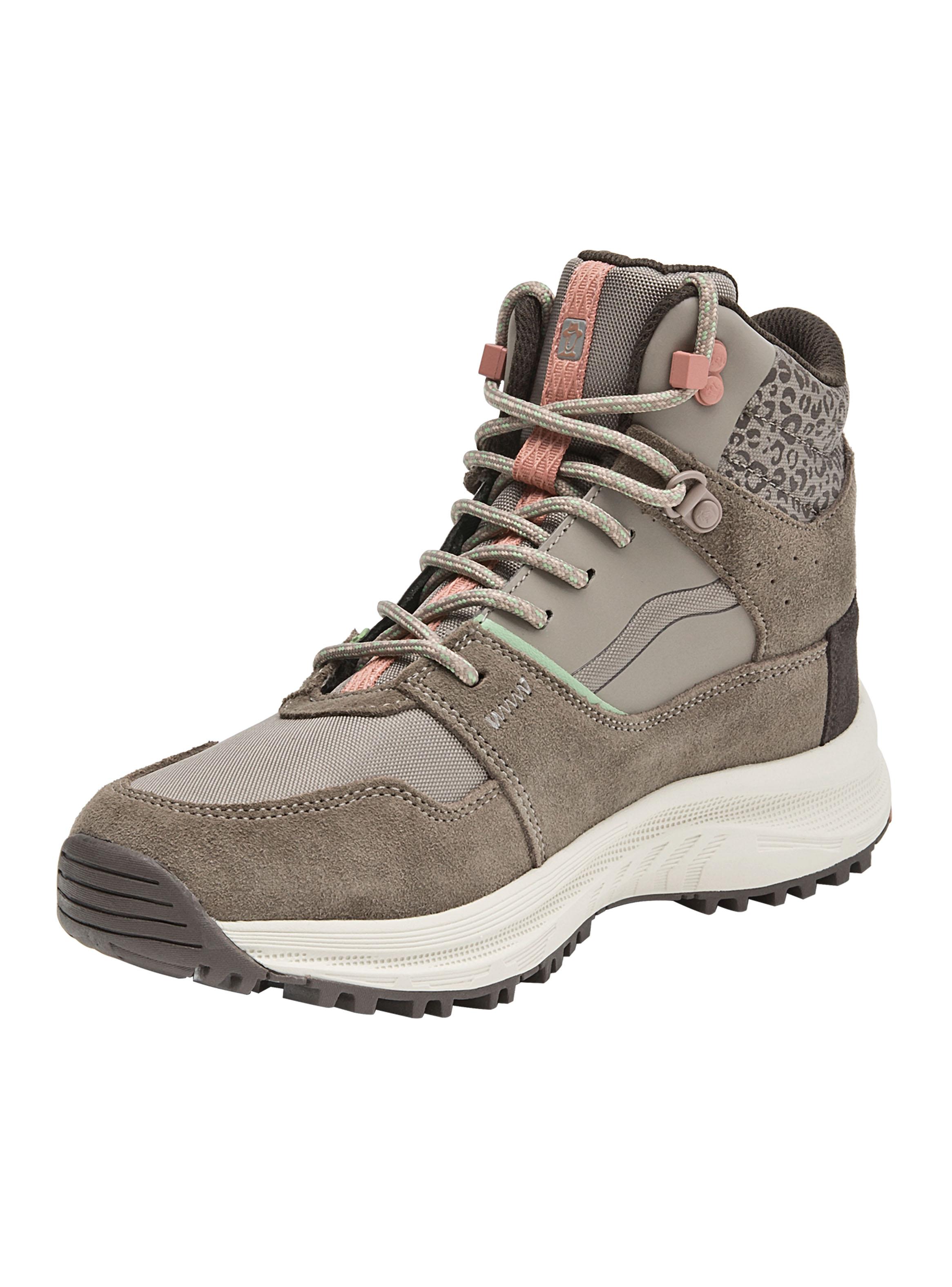 Botín Detalle Animal Print Cuero Mujer-3