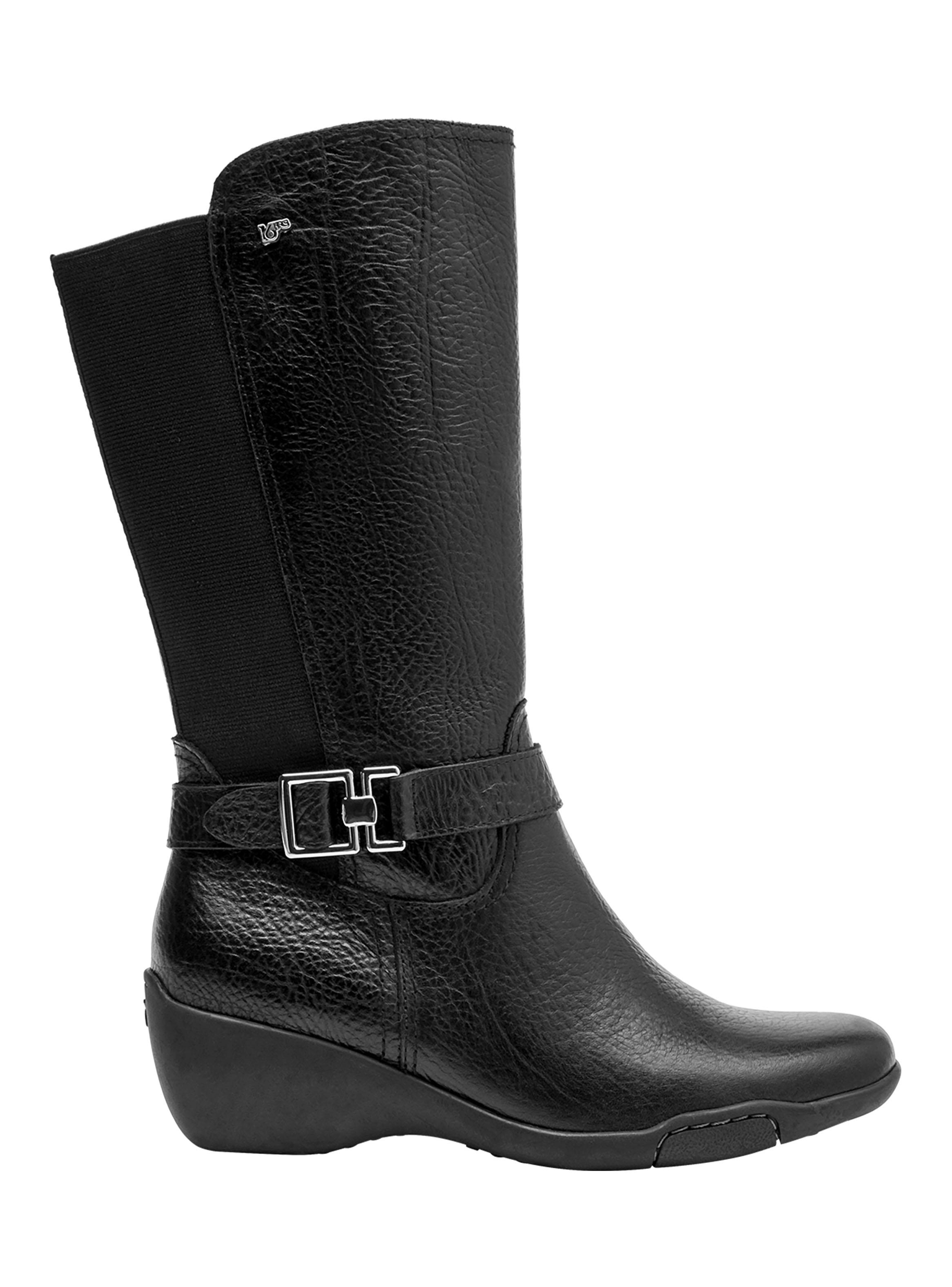 Bota Taco Chino Cuero Mujer-0